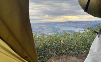 Luke B.'s photo of a dispersed camping area at Chelan Lookout - NF 8410 Dispersed near Coulee City, WA