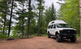 Meghan B.'s photo of rv camping at Emily Lake NF Campground near Woodruff, WI