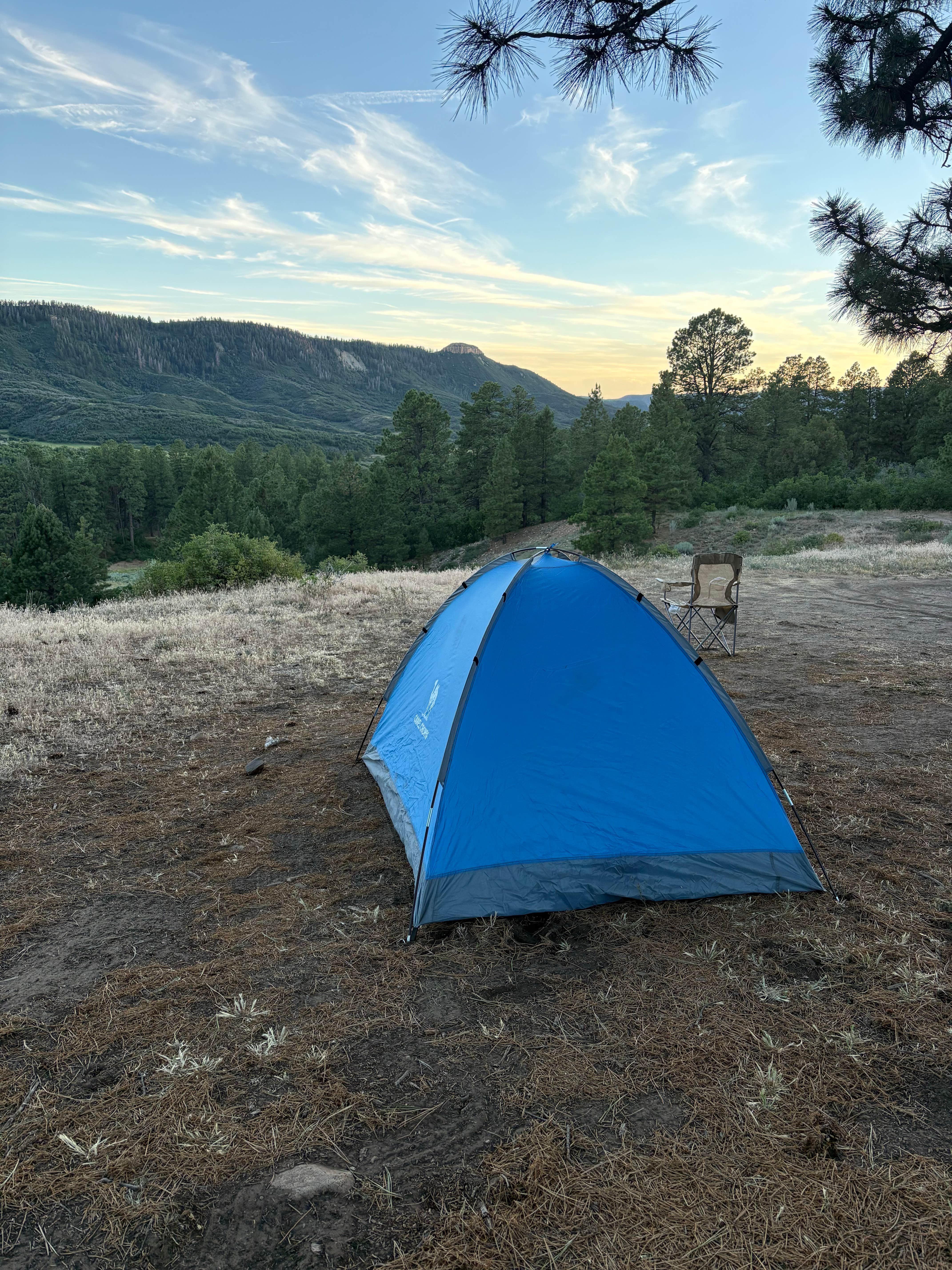 Camper-submitted photo at Cherry Creek Gravel Lot near Cascade, CO