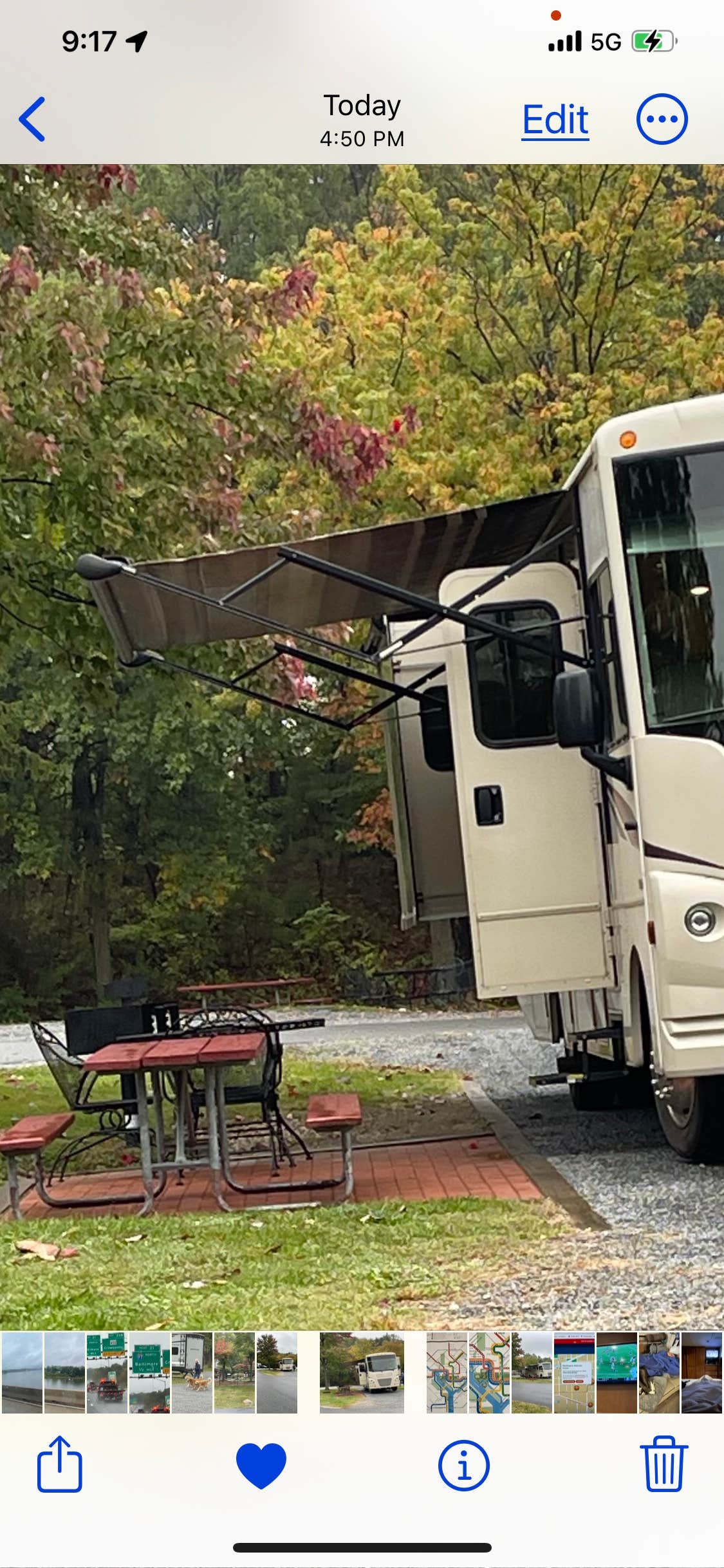Ann M.'s photo of rv camping at Cherry Hill Park near Takoma Park, MD