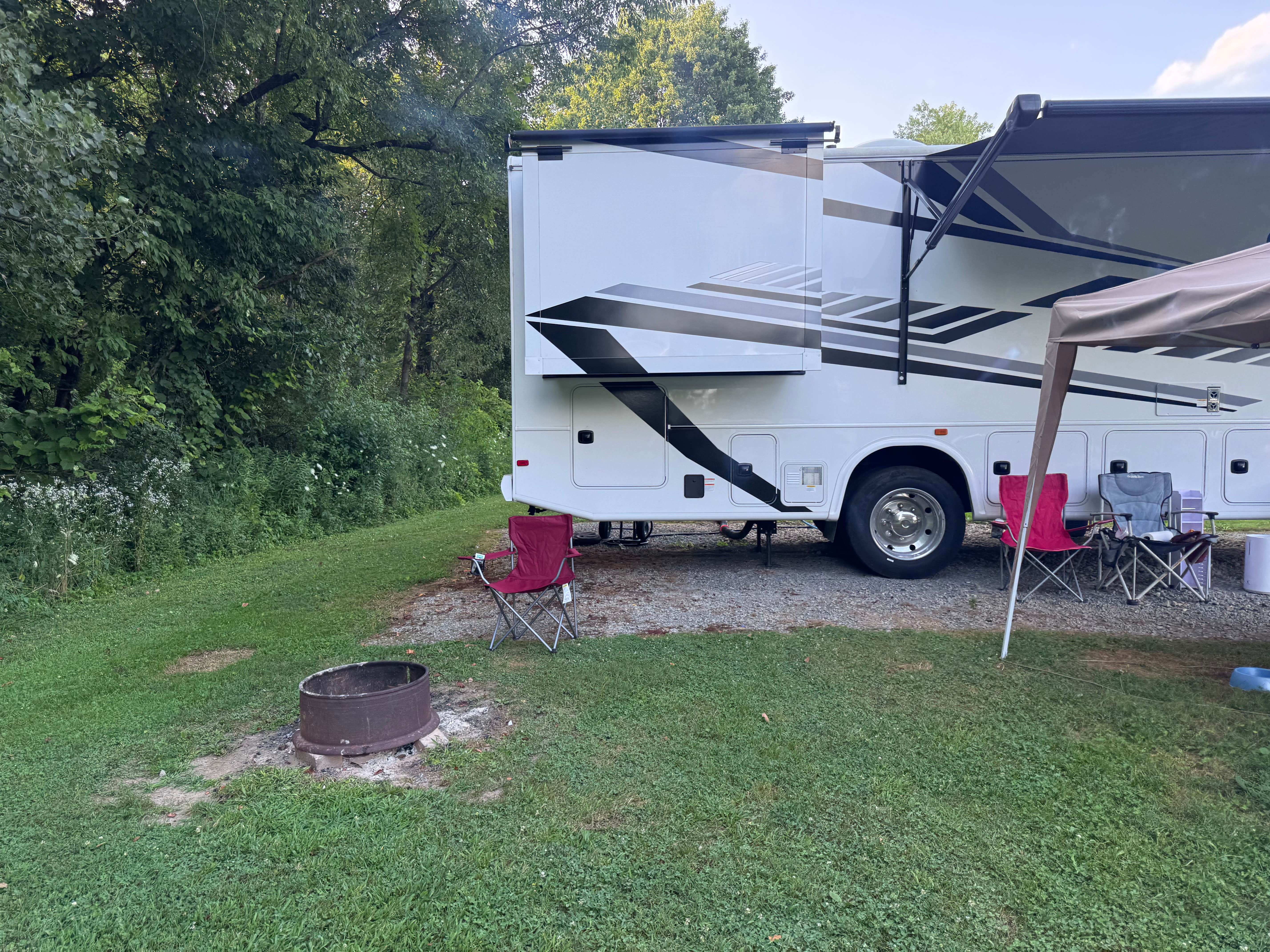 Sarah H.'s photo of rv camping at Chestnut Ridge Park and Campground near Reno, PA
