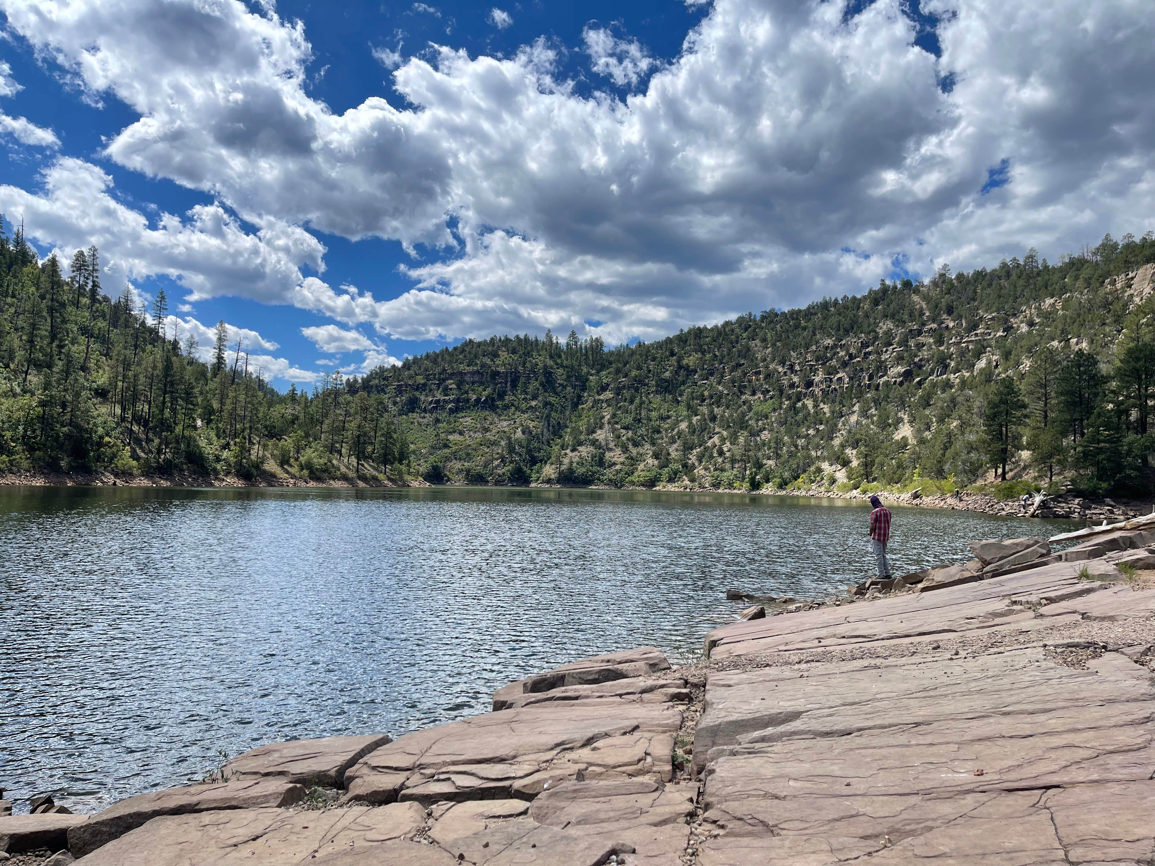 Camper-submitted photo at Chevelon Canyon Lake Campground near Forest Lakes, AZ