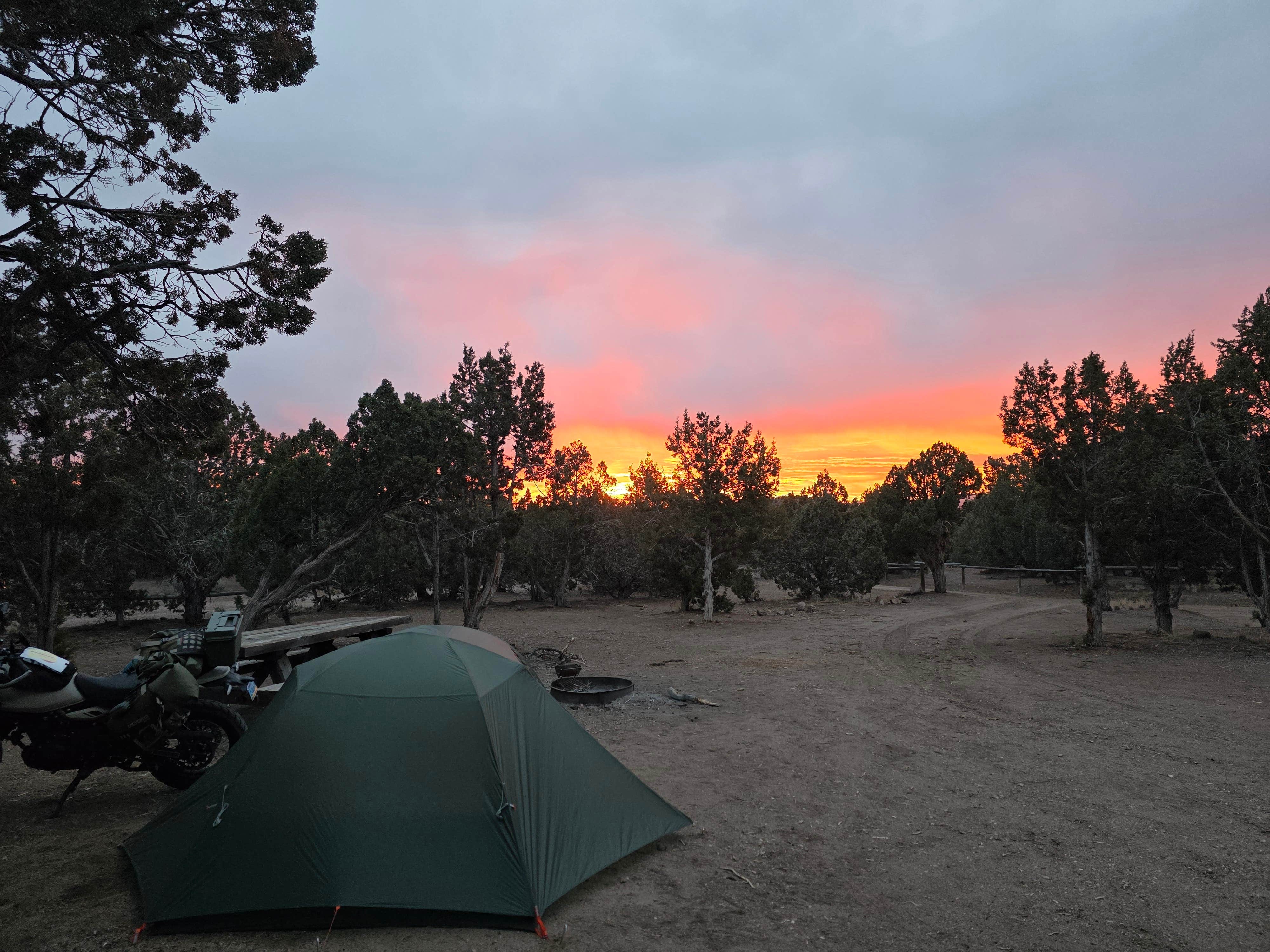 Camping near Mathews Canyon Dam: Chief Mountain South Campground, Caliente, Nevada