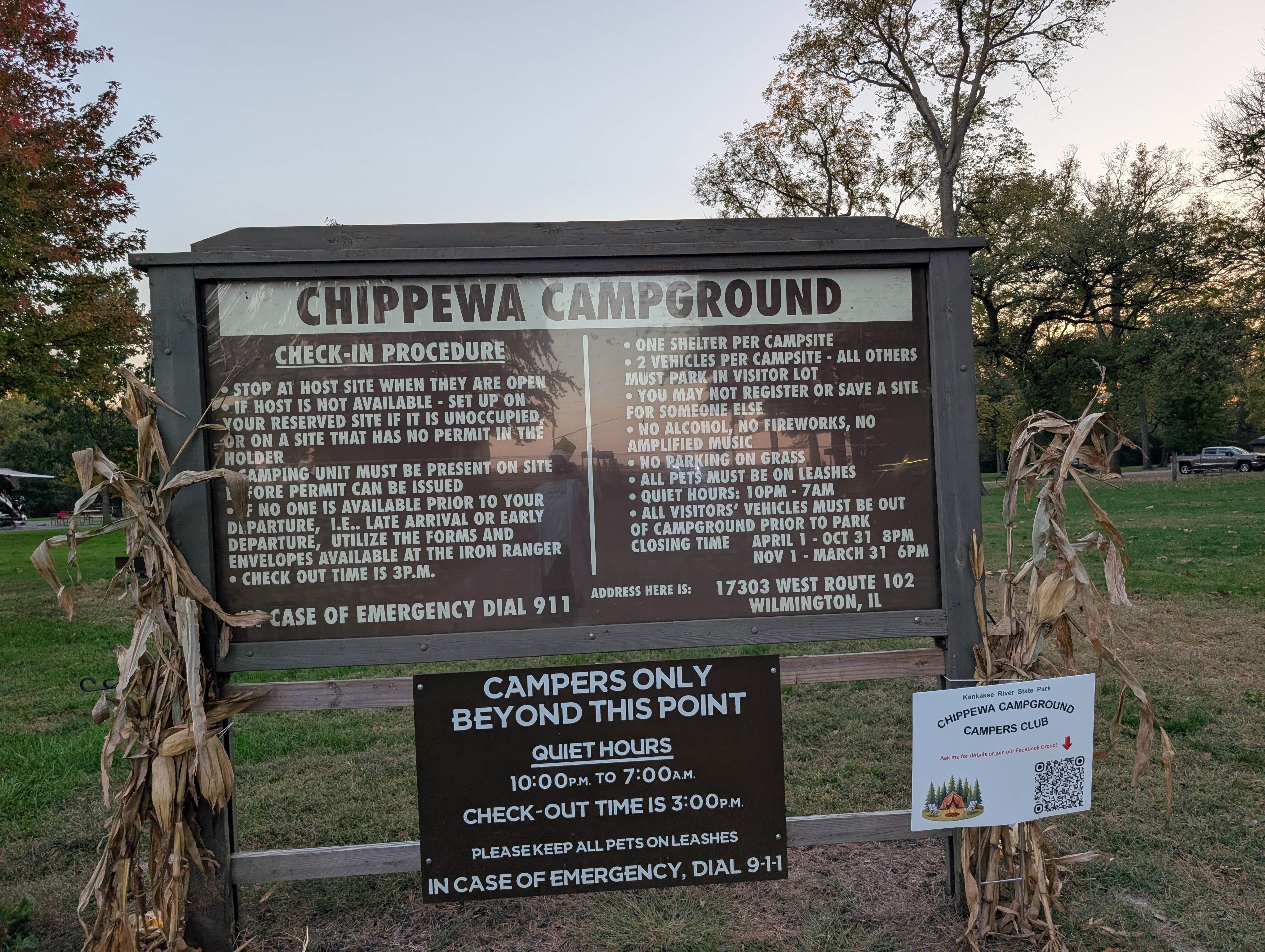 Camper-submitted photo at Chippewa Campground — Kankakee River State Park near Wilmington, IL