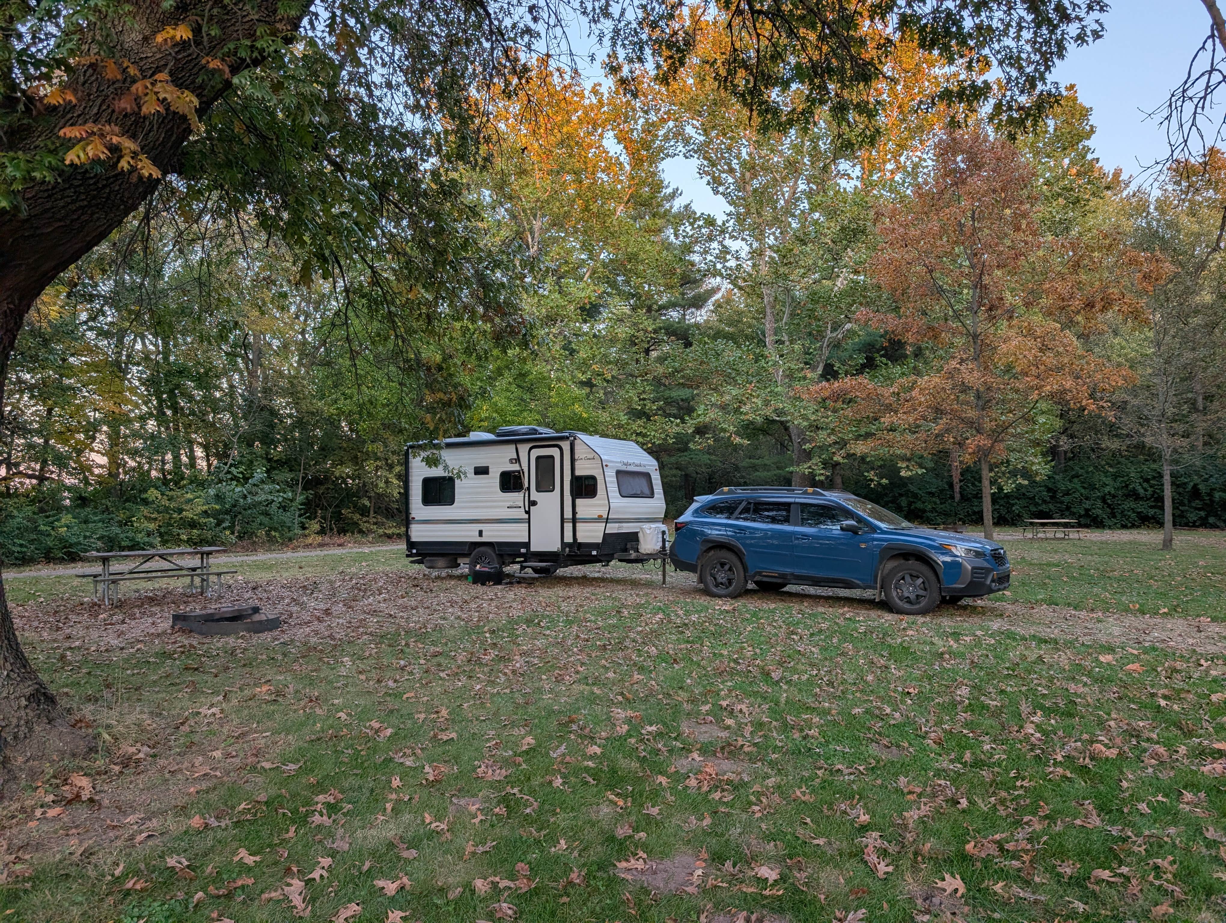 Camper-submitted photo at Chippewa Campground — Kankakee River State Park near Wilmington, IL