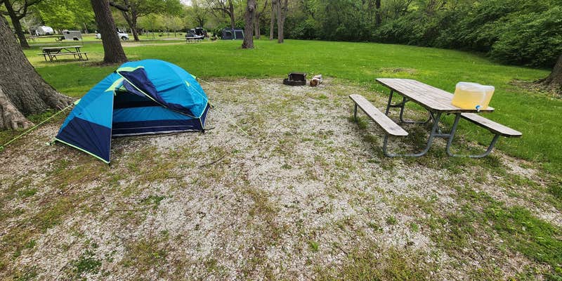 Camper submitted image from Chippewa Campground — Kankakee River State Park