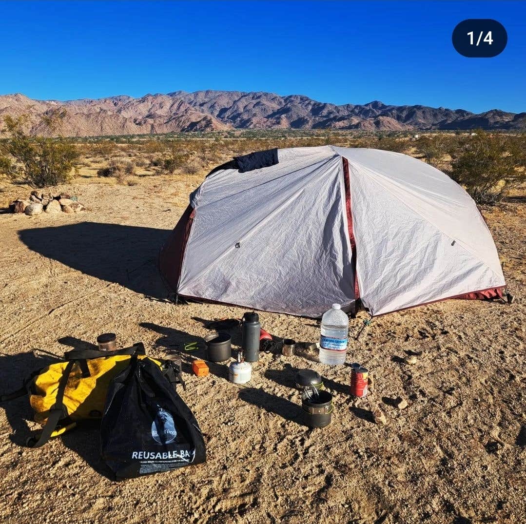 Camper submitted image from Chiriaco Summit Dry Camp Area - 4