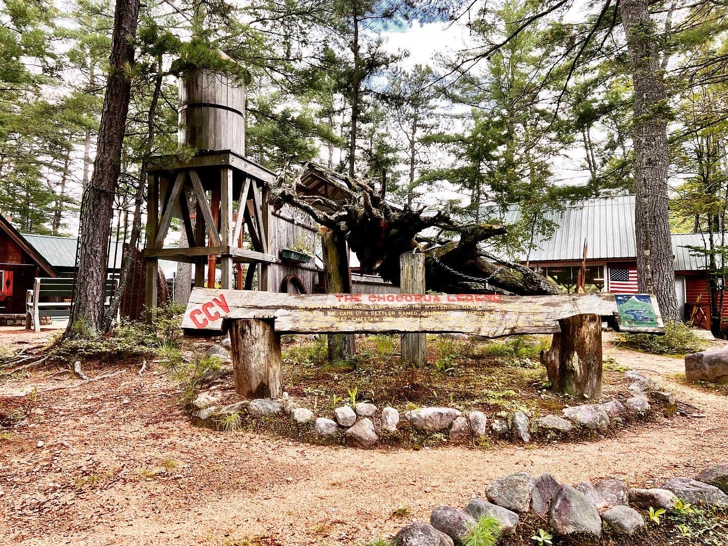 TJ C.'s photo of glamping accommodations at Chocorua KOA near West Newfield, ME