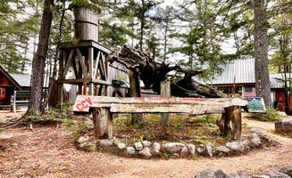TJ C.'s photo of a cabin at Chocorua KOA near Wolfeboro, NH