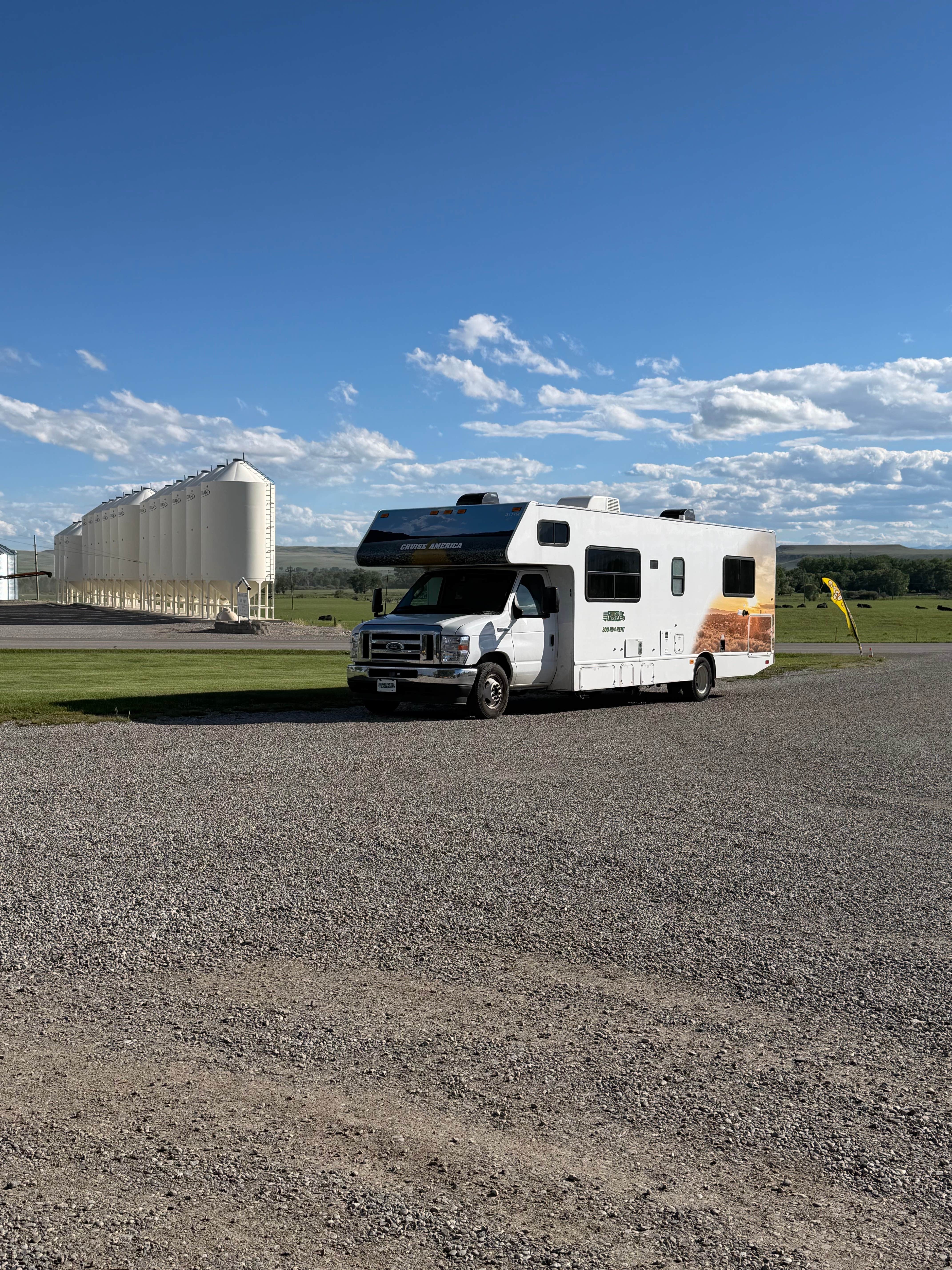 Kelly S.'s photo of rv camping at Choteau Mountain View RV Campground near Choteau, MT