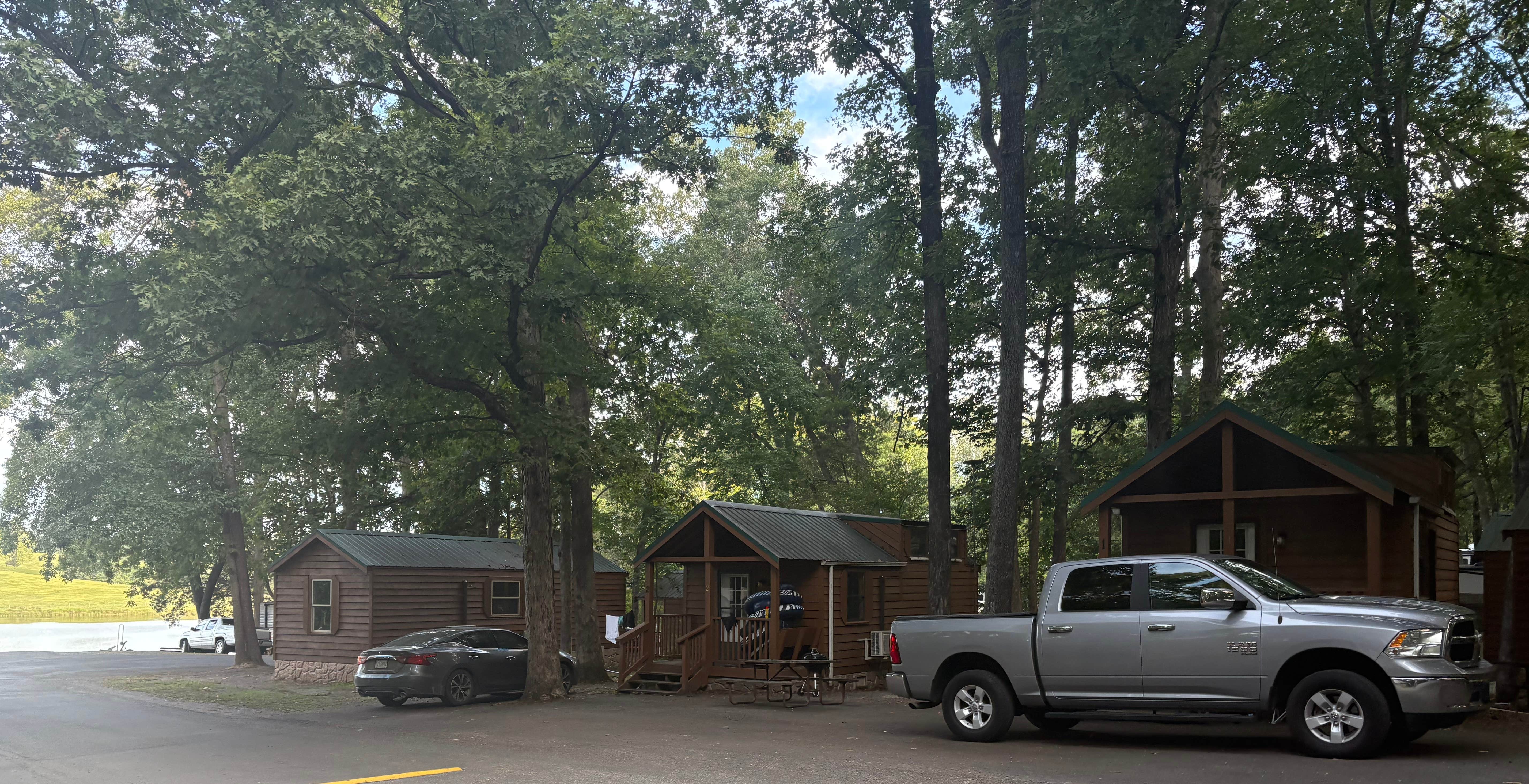 Joel R.'s photo of glamping accommodations at Christopher Run Campground near Brooke, VA