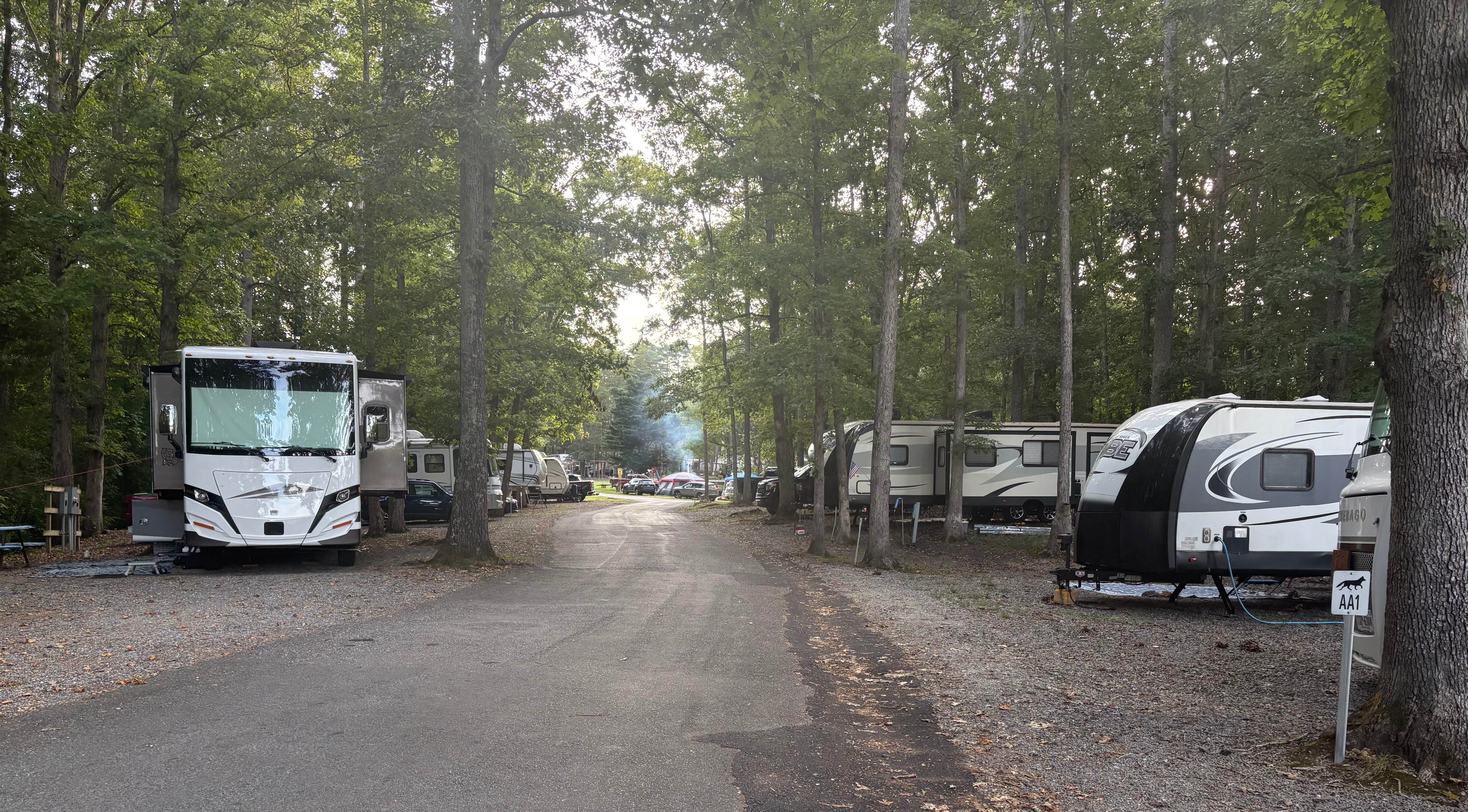 Joel R.'s photo of rv camping at Christopher Run Campground near Mineral, VA