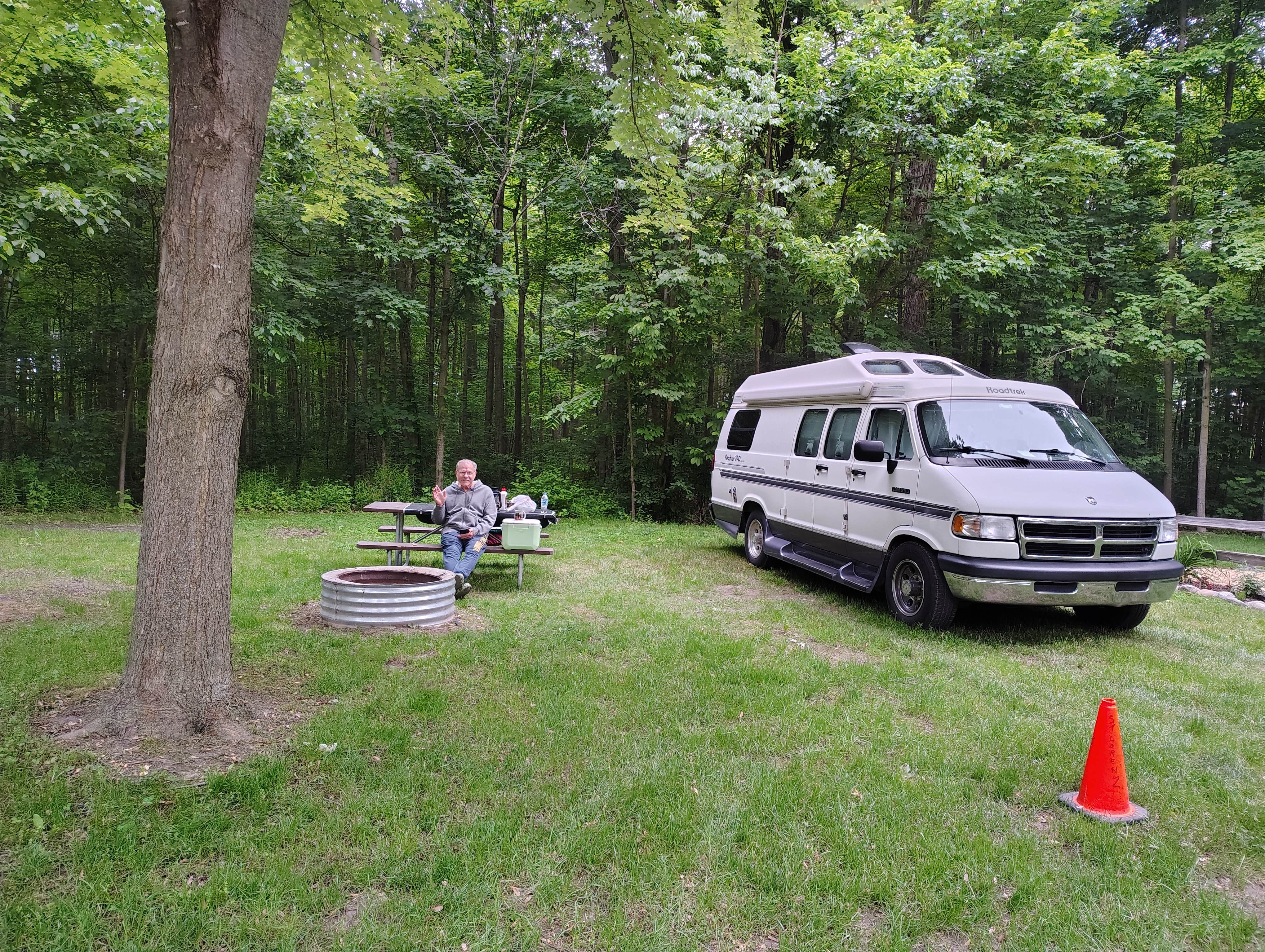Deb H.'s photo of rv camping at Church Grove Park near Flushing, MI