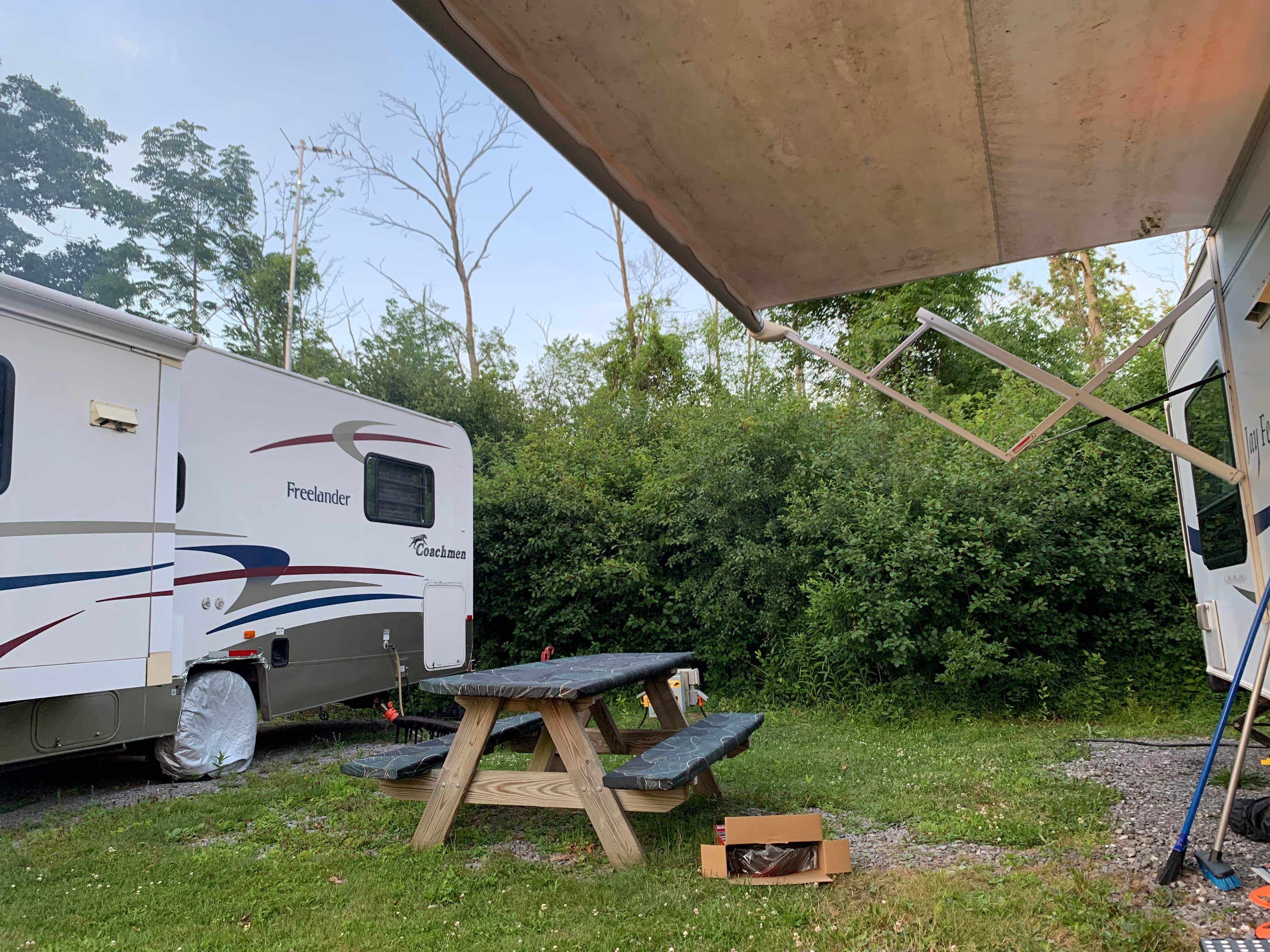 Camper submitted image from Cinderella Motel & Campsite - 4