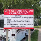 Review photo of City of Hartington Campground by Bibs O., July 27, 2024