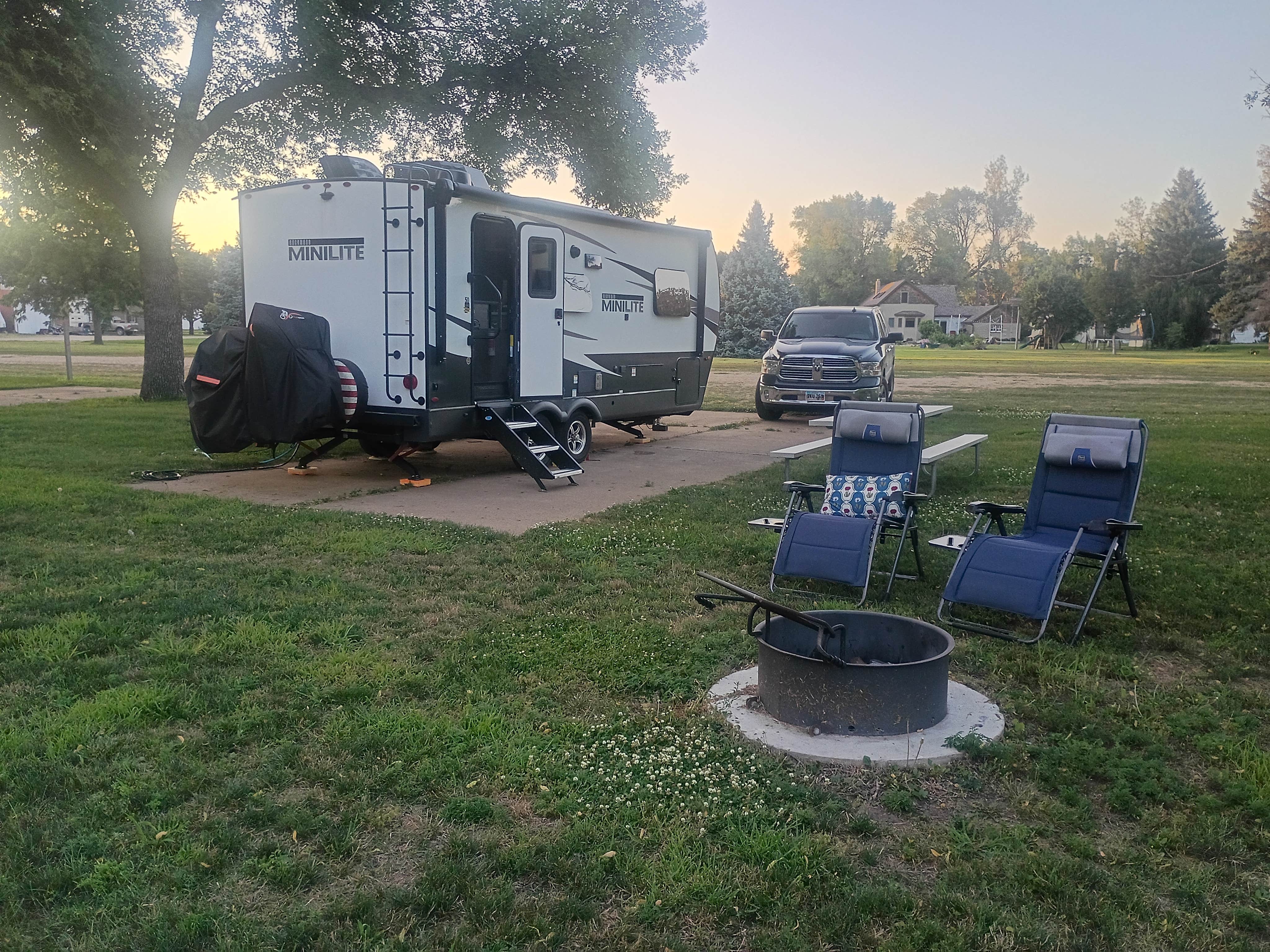 Garet W.'s photo of rv camping at Rock Valley BiCentennial Park Campground near Canton, SD