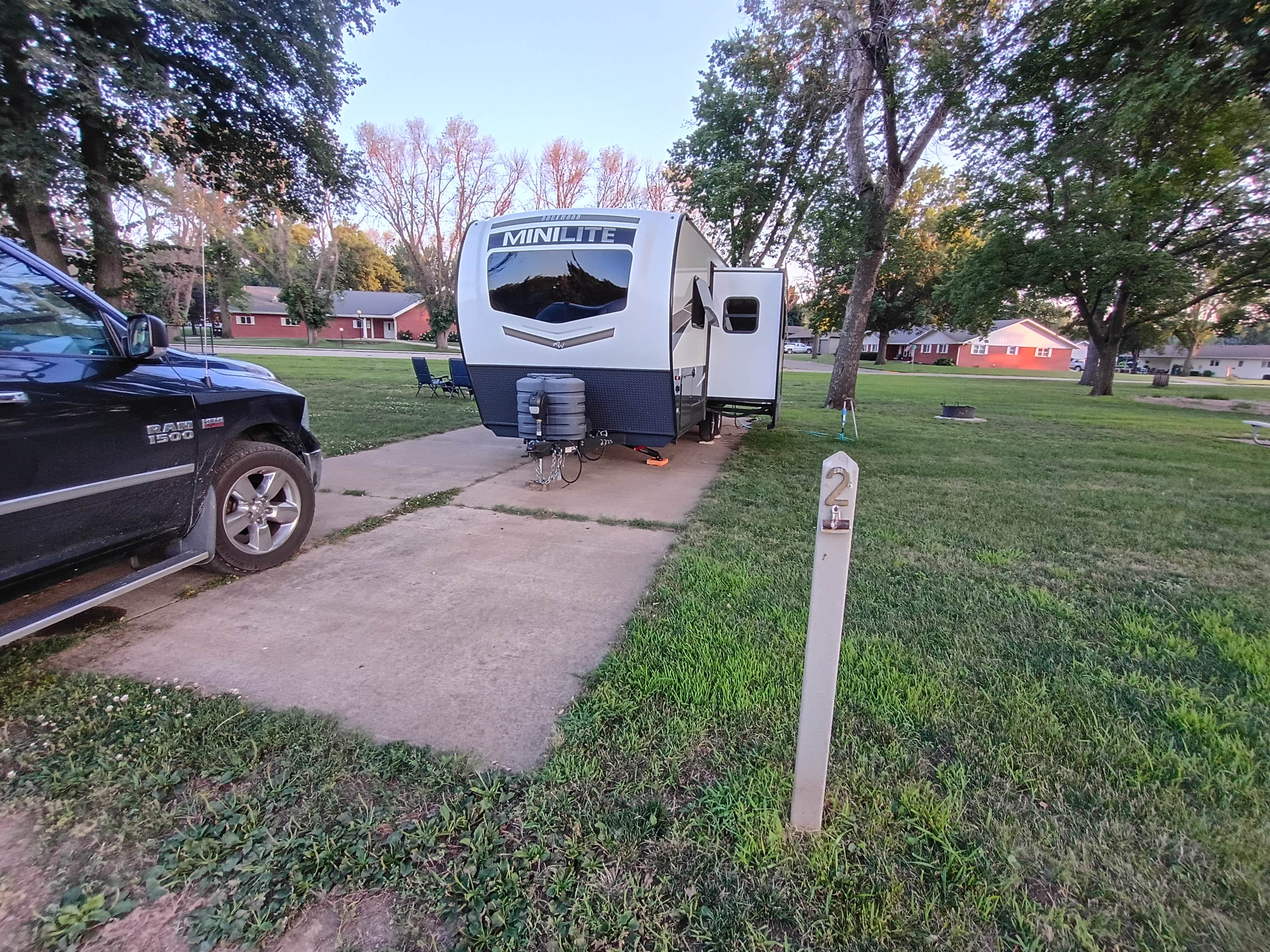 Camper-submitted photo at Rock Valley BiCentennial Park Campground near Sioux Center, IA