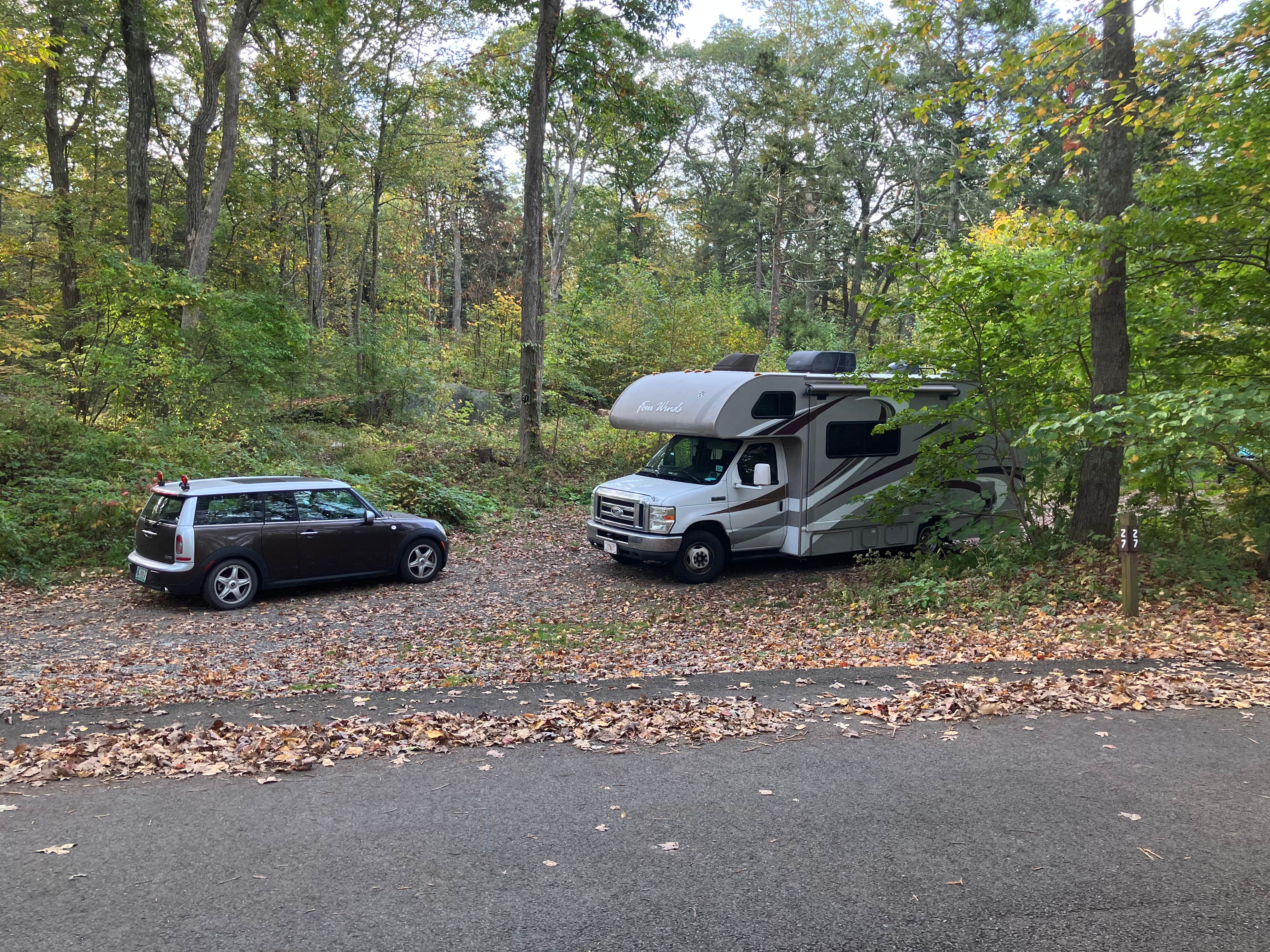 Roger W.'s photo of rv camping at Clarence Fahnestock State Park Campground near Southfields, NY