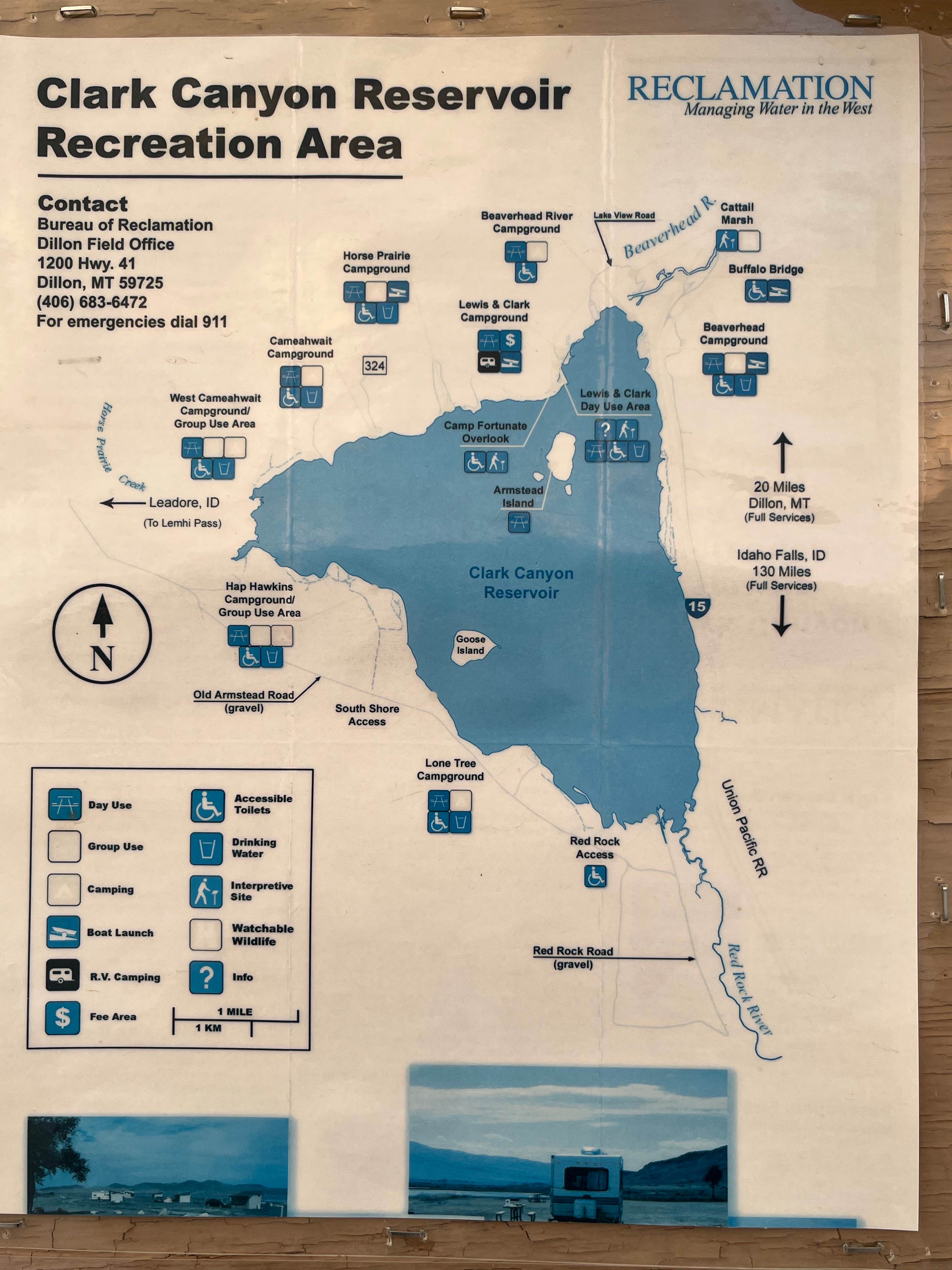 Camper-submitted photo at Clark Canyon Reservoir, Dillion Montana near Jackson, MT