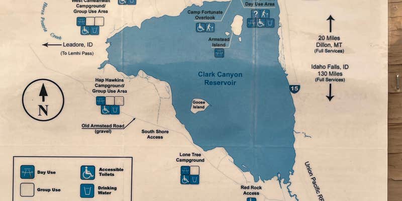 Camper submitted image from Clark Canyon Reservoir, Dillion Montana