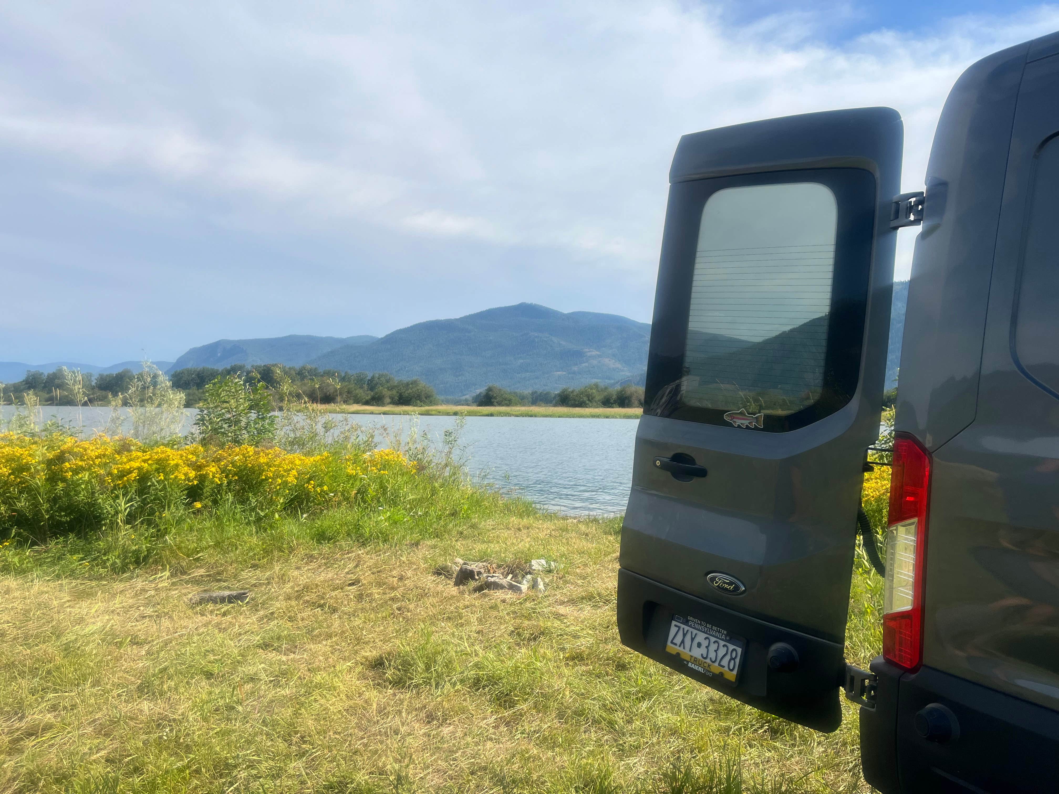 Camper-submitted photo at Clark Fork Drift Yard near Blanchard, ID