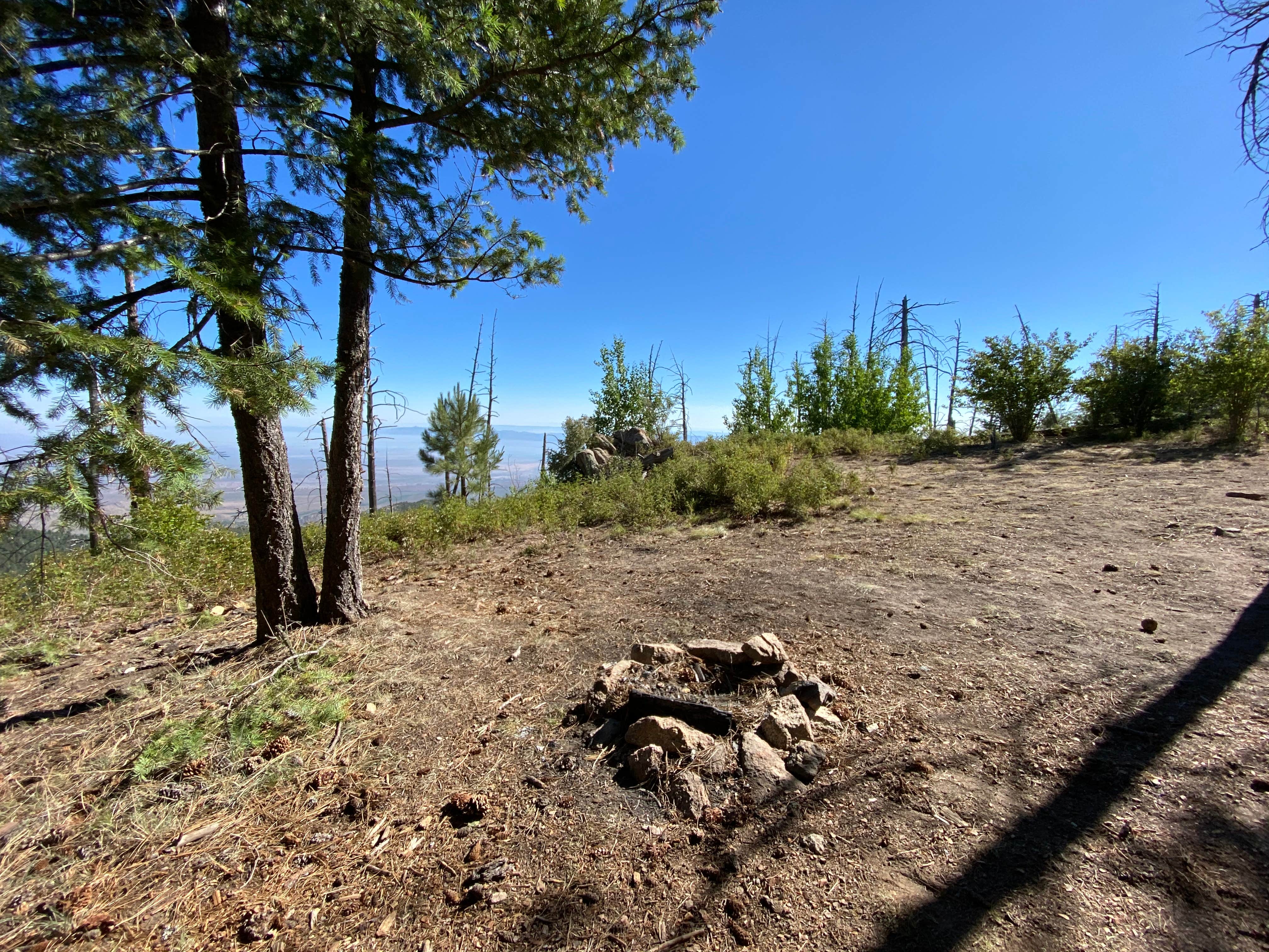 Camper-submitted photo at Clark Peak Corrals near Thatcher, AZ