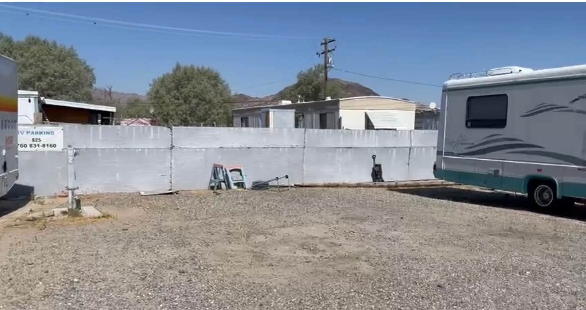 Camper-submitted photo at Clark's Mobile Home and RV Park near Baker, CA