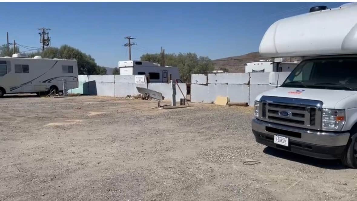 Tatiana I.'s photo of rv camping at Clark's Mobile Home and RV Park near Calico, CA