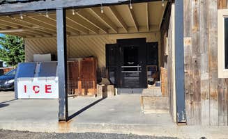 Coach B.'s photo of camping with pets at Clear Creek Station near Crouch, ID
