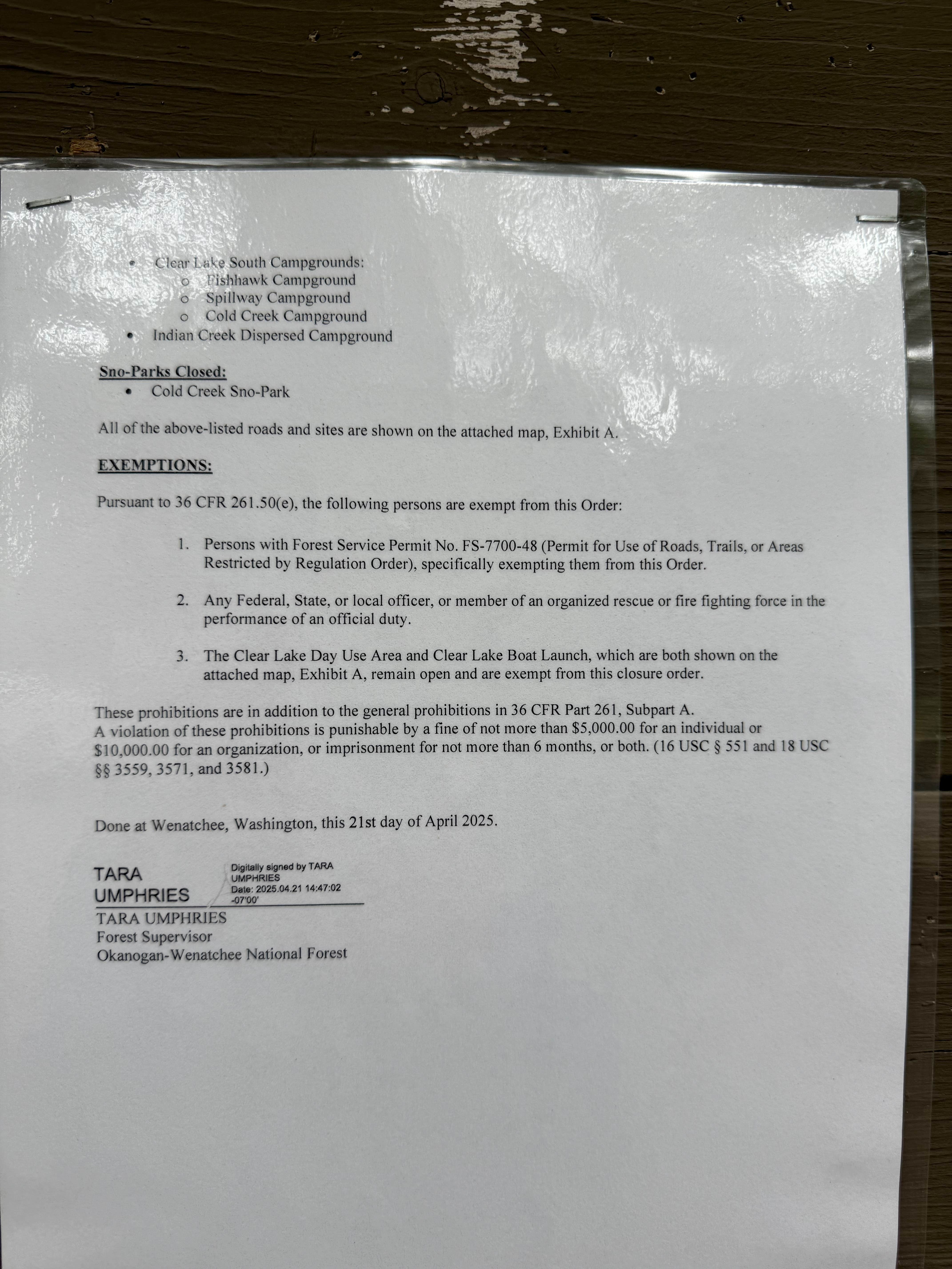 Camper-submitted photo at Clear Lake Campgrounds near Goose Prairie, WA