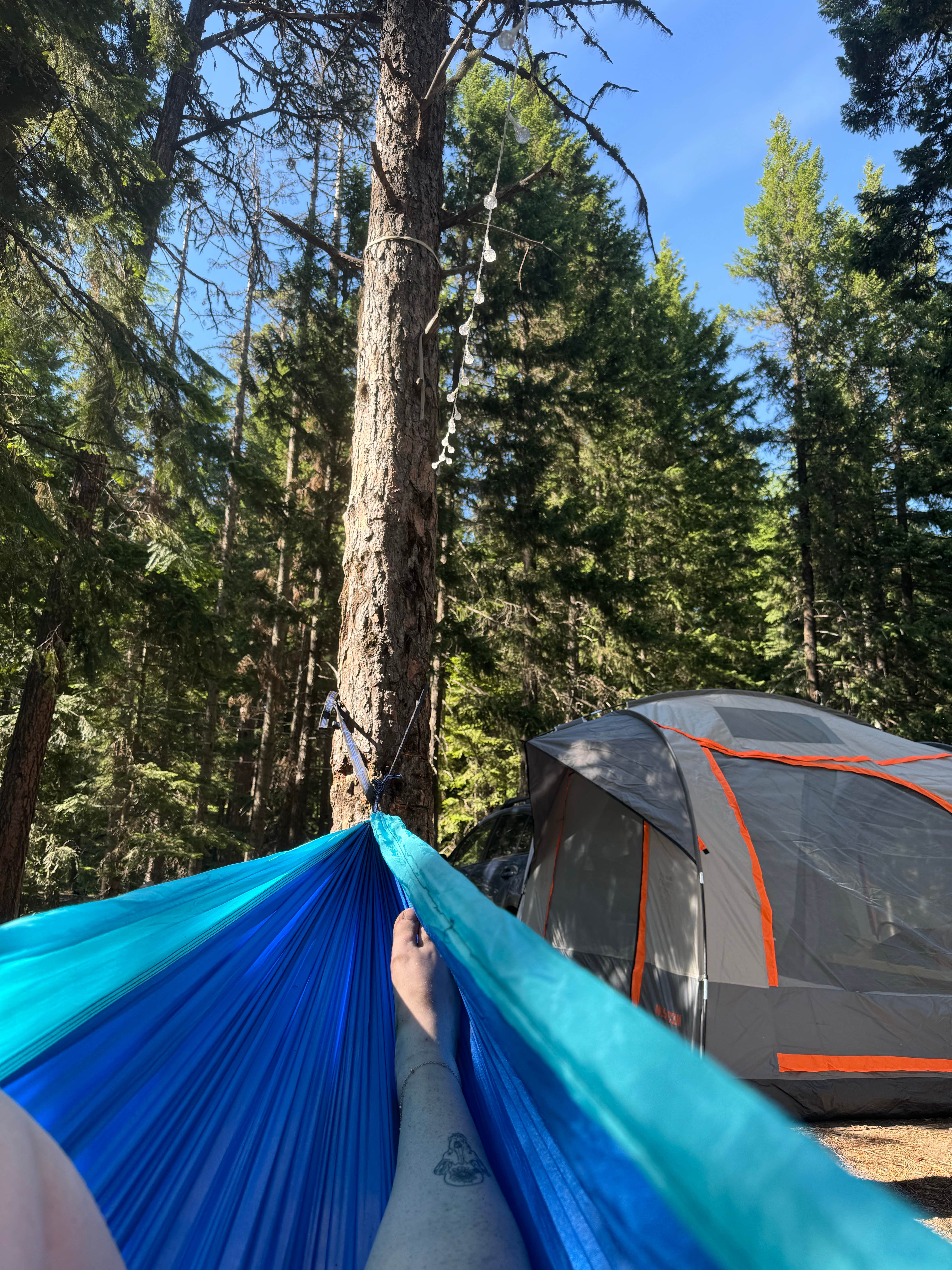Camper-submitted photo at Clear Lake Campgrounds near Goose Prairie, WA