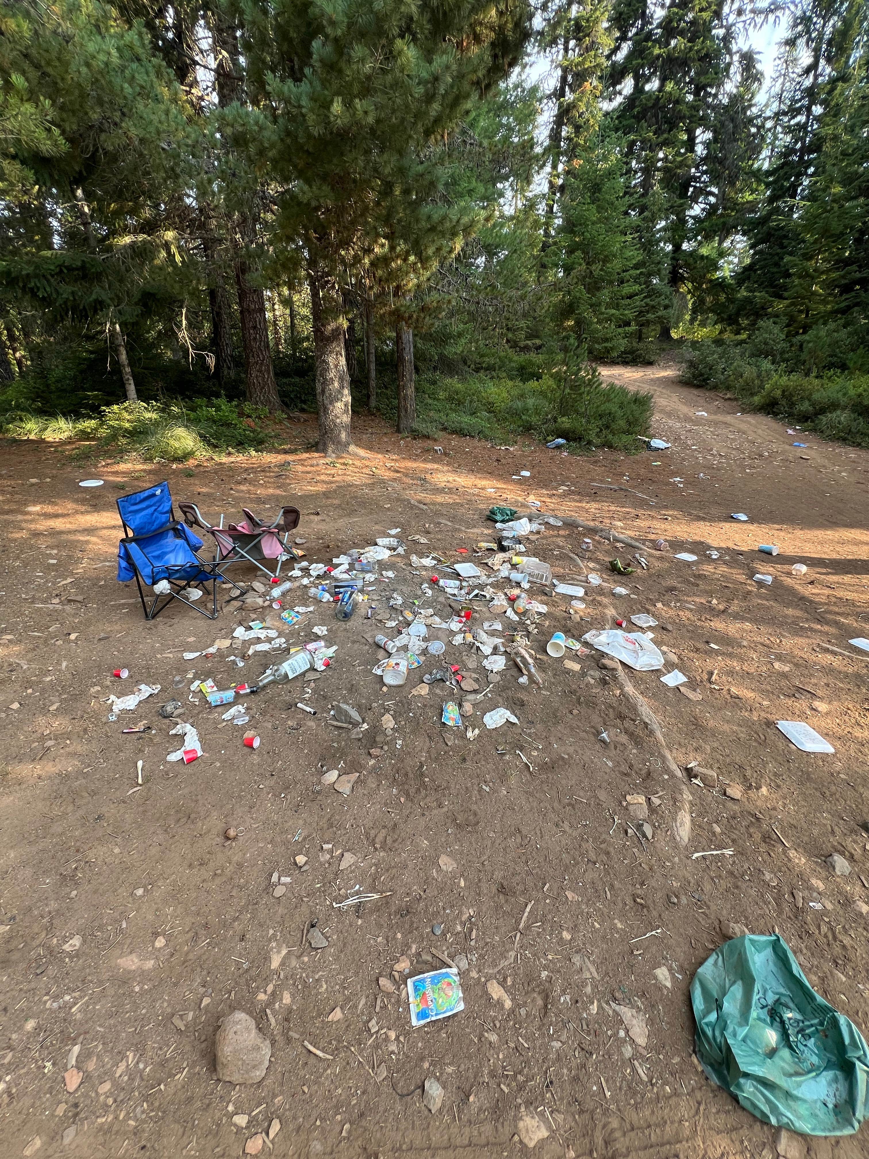 Camper-submitted photo at Clear Lake dispersed camping near Mt. Hood National Forest