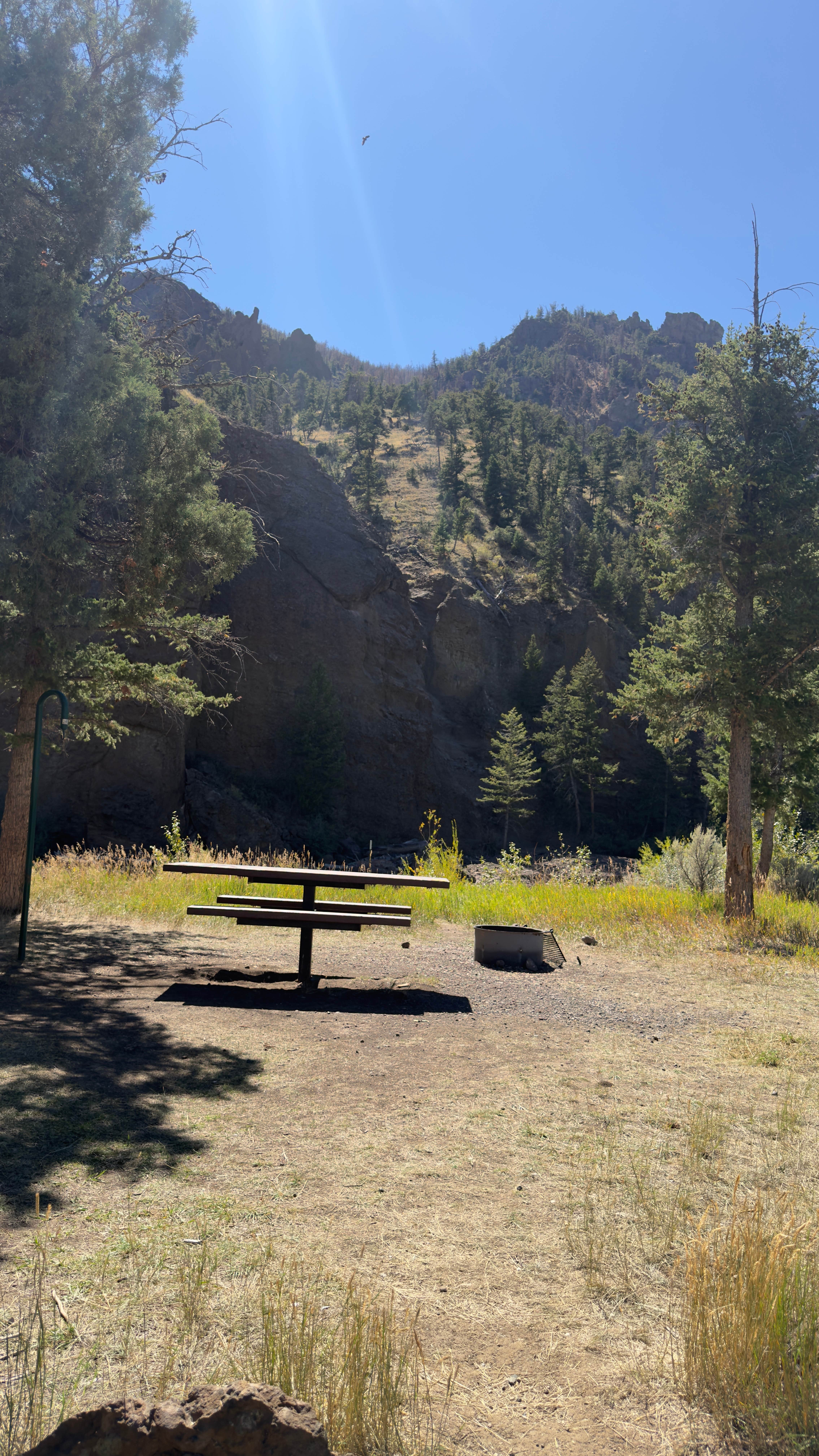 Camper-submitted photo at Clearwater Campground Cody Wyoming near Shoshone National Forest