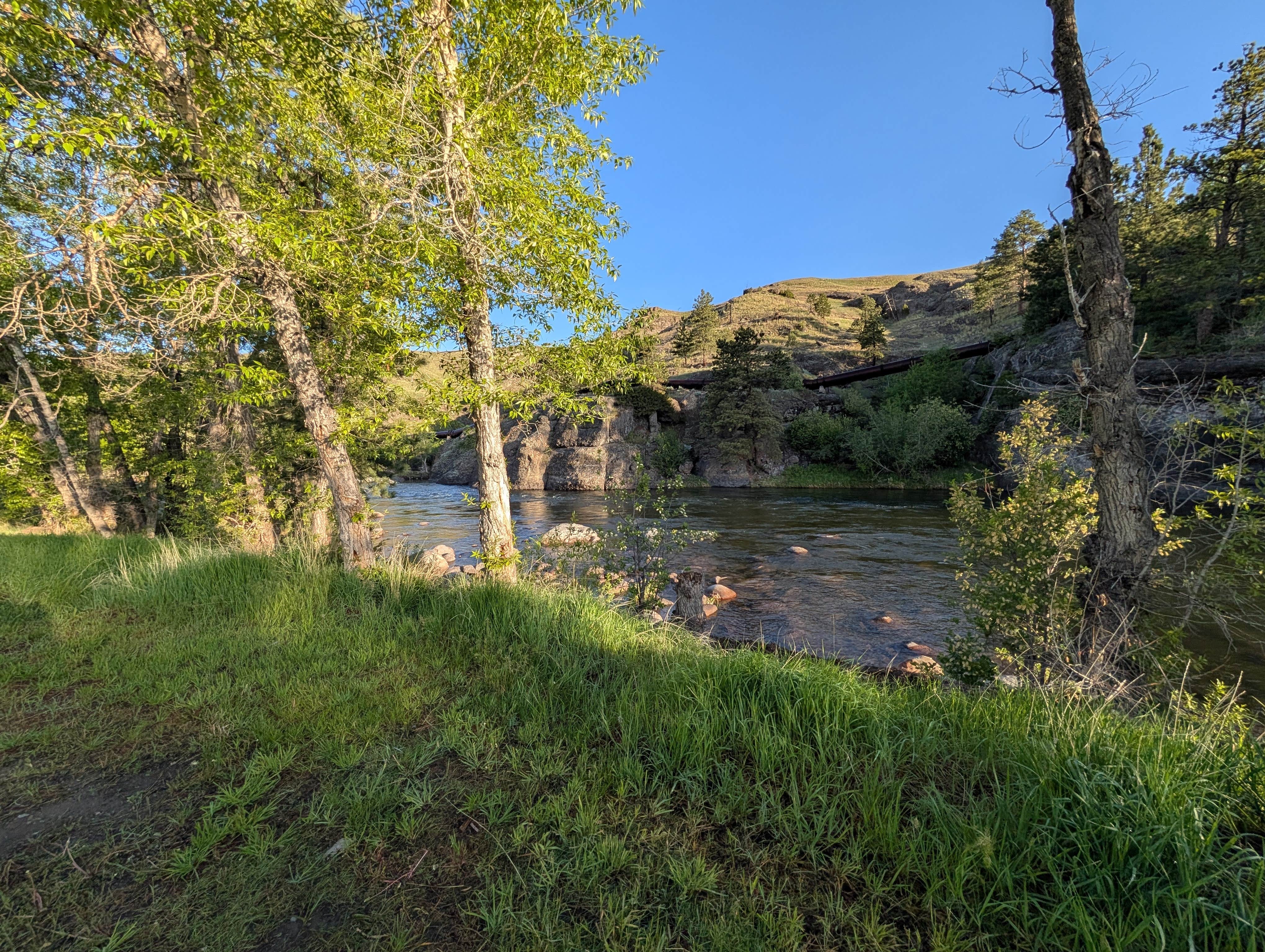 Camper-submitted photo at Cliff Swallow Fishing Access near Nye, MT