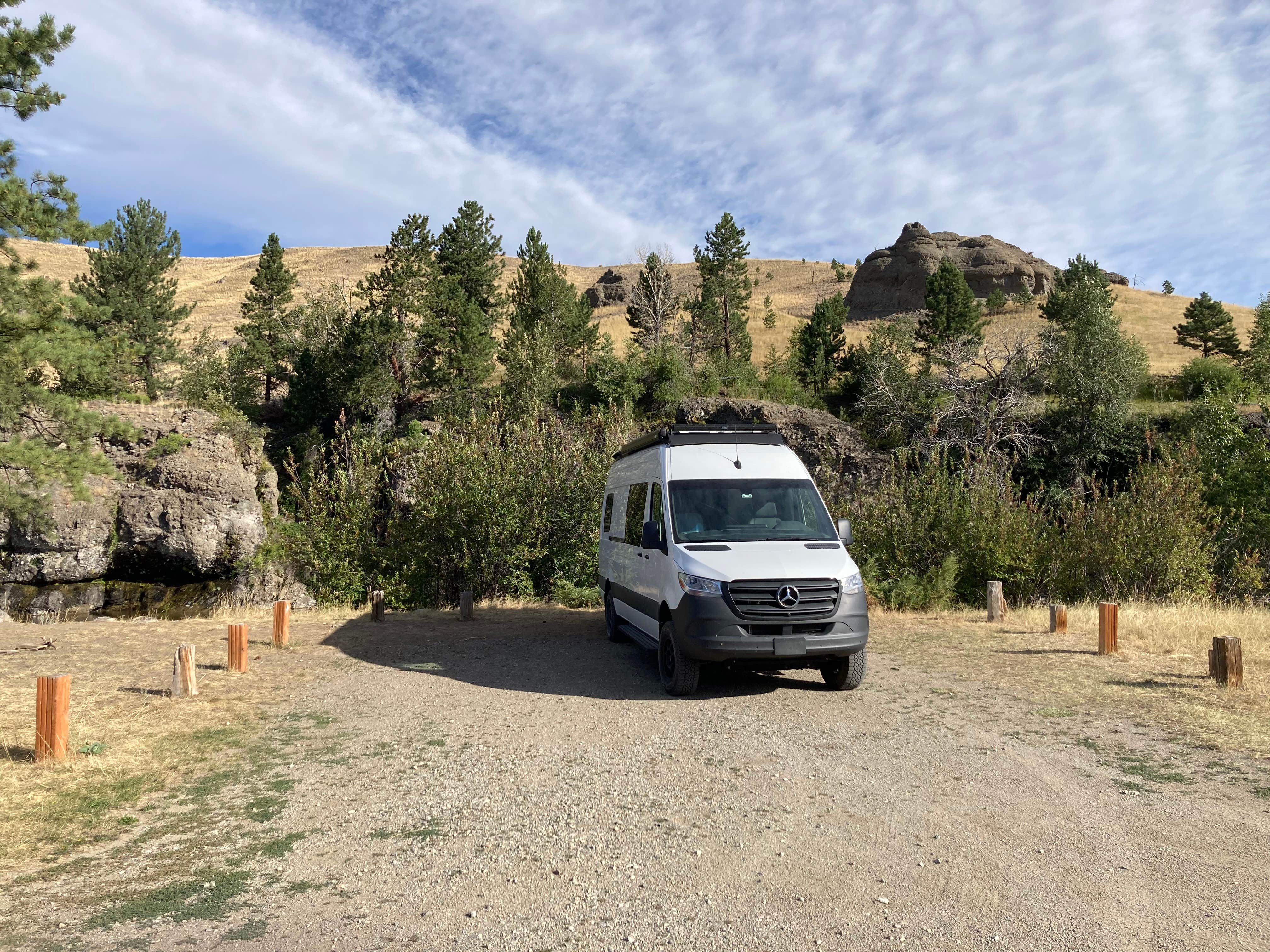 Camper-submitted photo at Cliff Swallow near Roscoe, MT