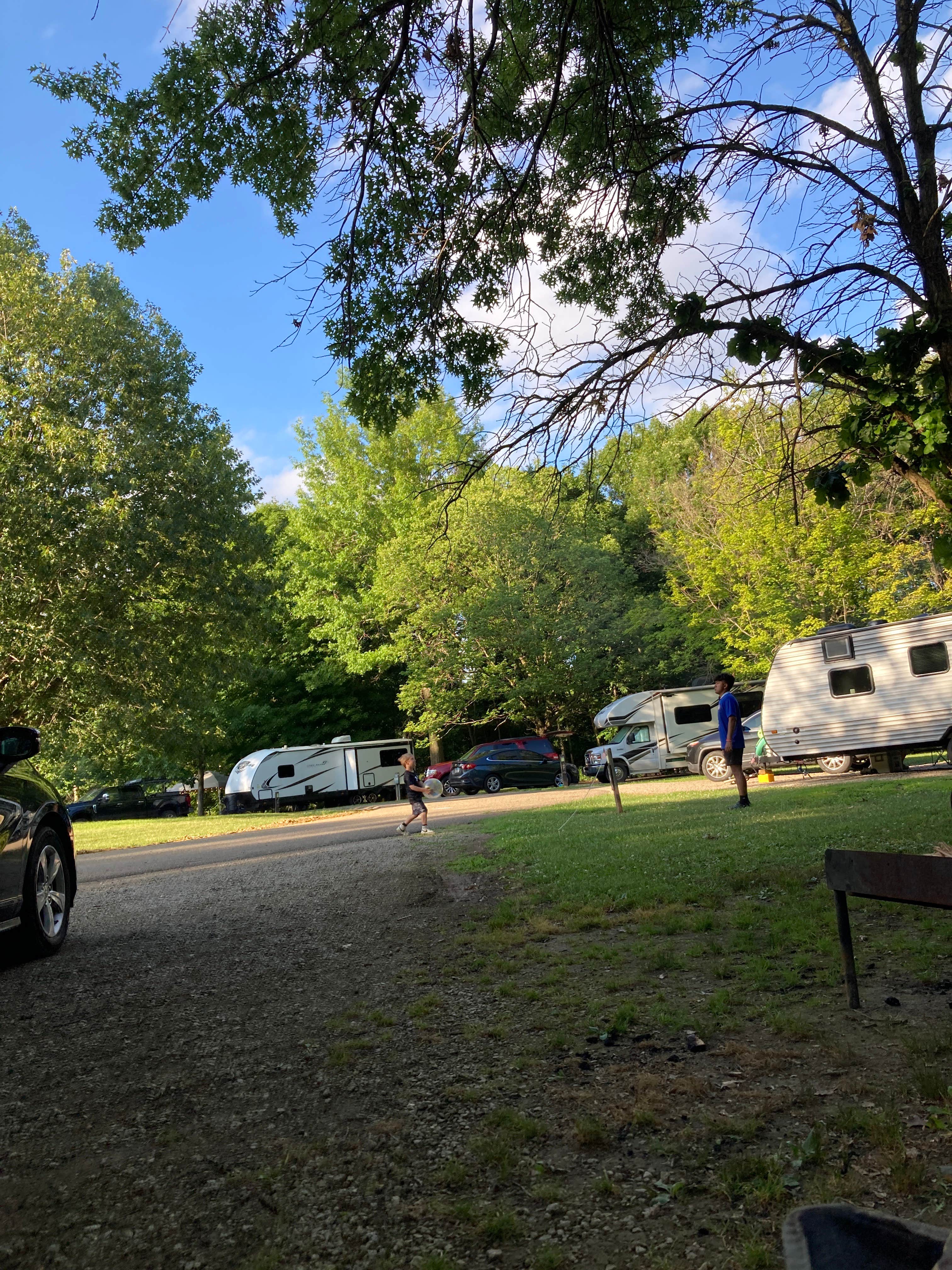 Linda N.'s photo of rv camping at Clinton Lake State Recreation Area near Clinton, IL