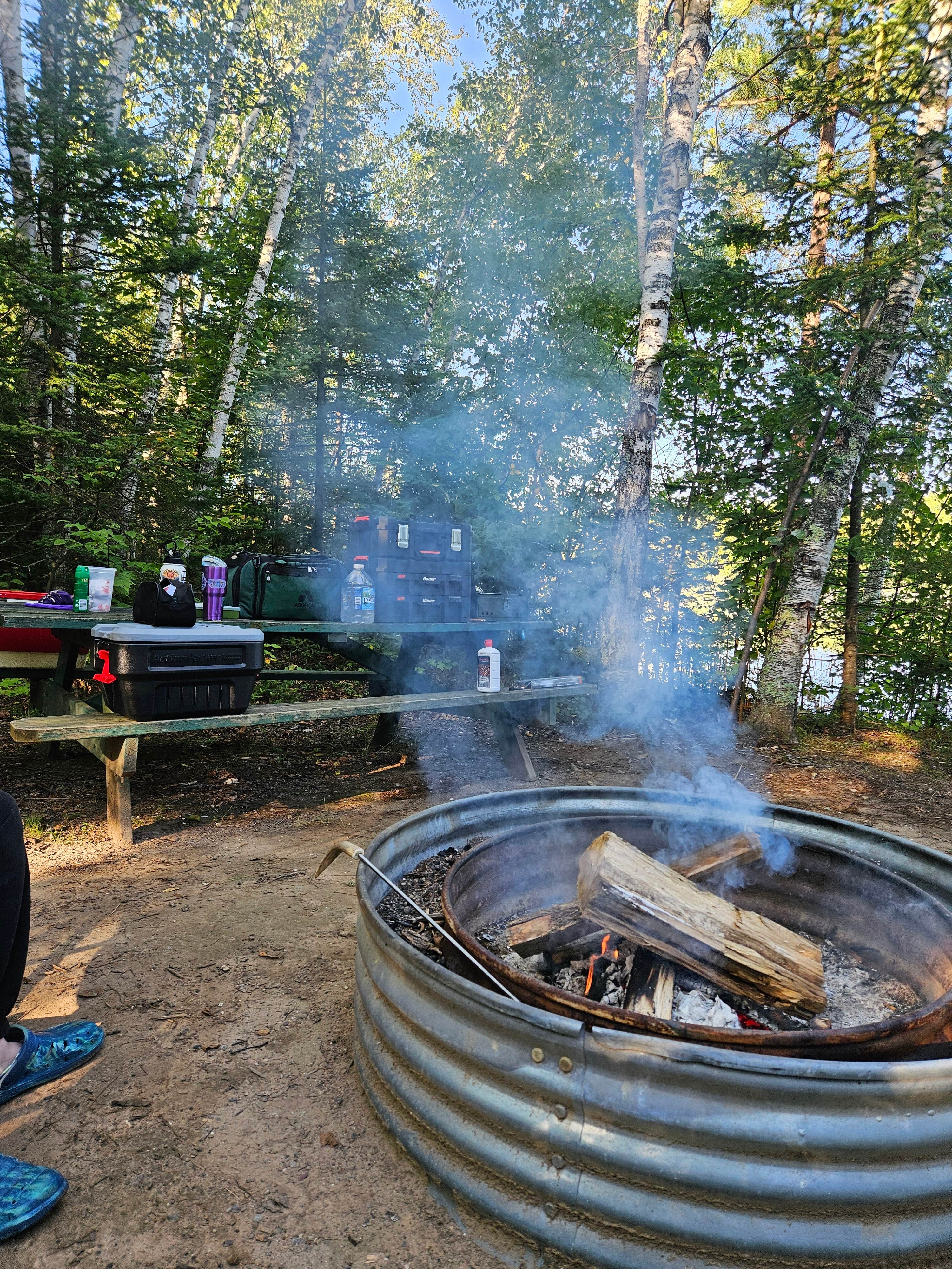 Camper-submitted photo at Cloud Lake near Lakewood, WI