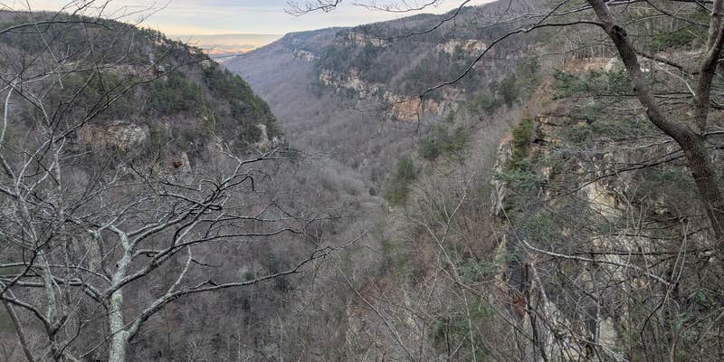 Camper submitted image from Cloudland Canyon State Park Pioneer Campsites
