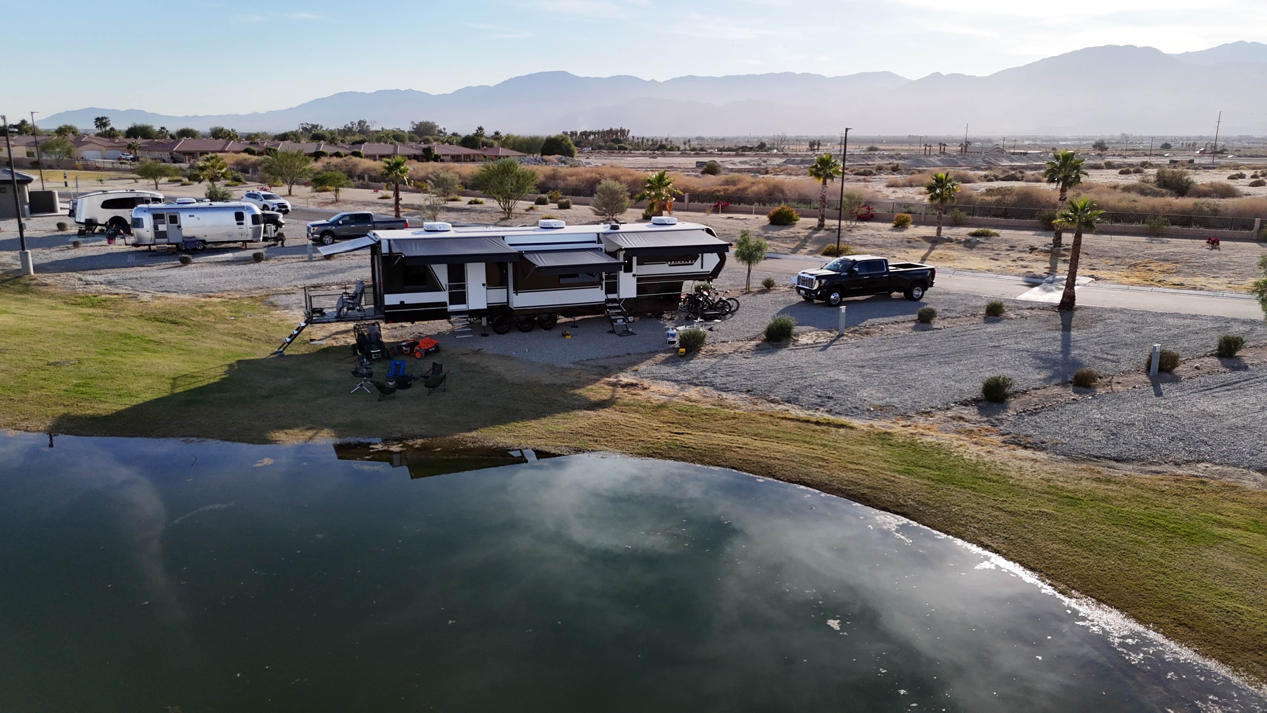 Travis M.'s photo of rv camping at Coachella Lakes RV Resort near Joshua Tree National Park