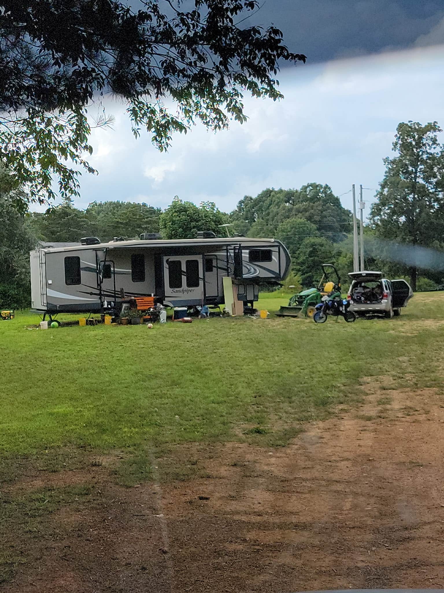 Amber L.'s photo of rv camping at Coble's Landing near Wadesboro, NC
