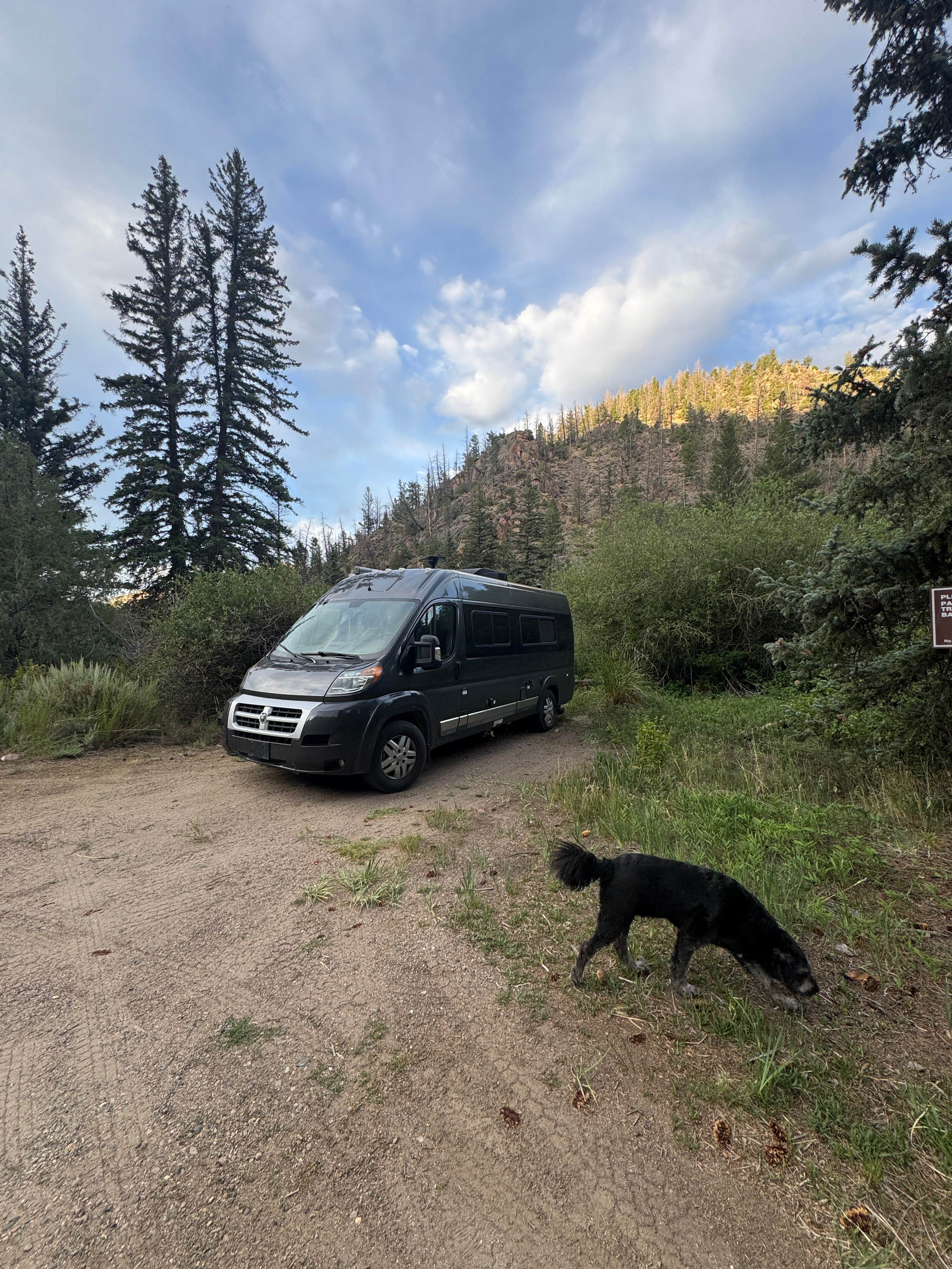 Camper-submitted photo at Cochetopa Canyon near Gunnison, CO