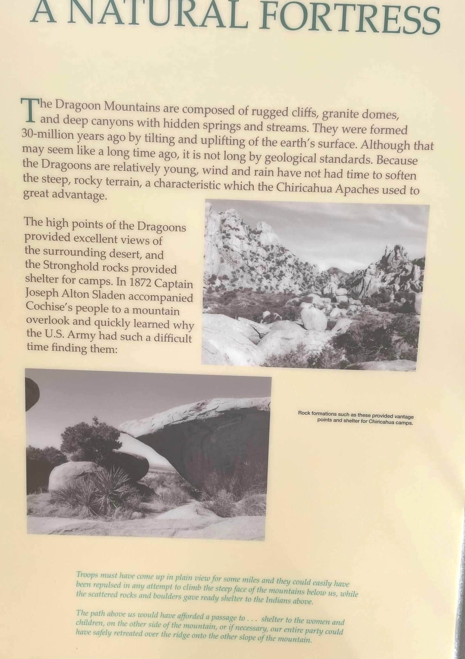 Camper-submitted photo at Cochise Stronghold near Sierra Vista, AZ