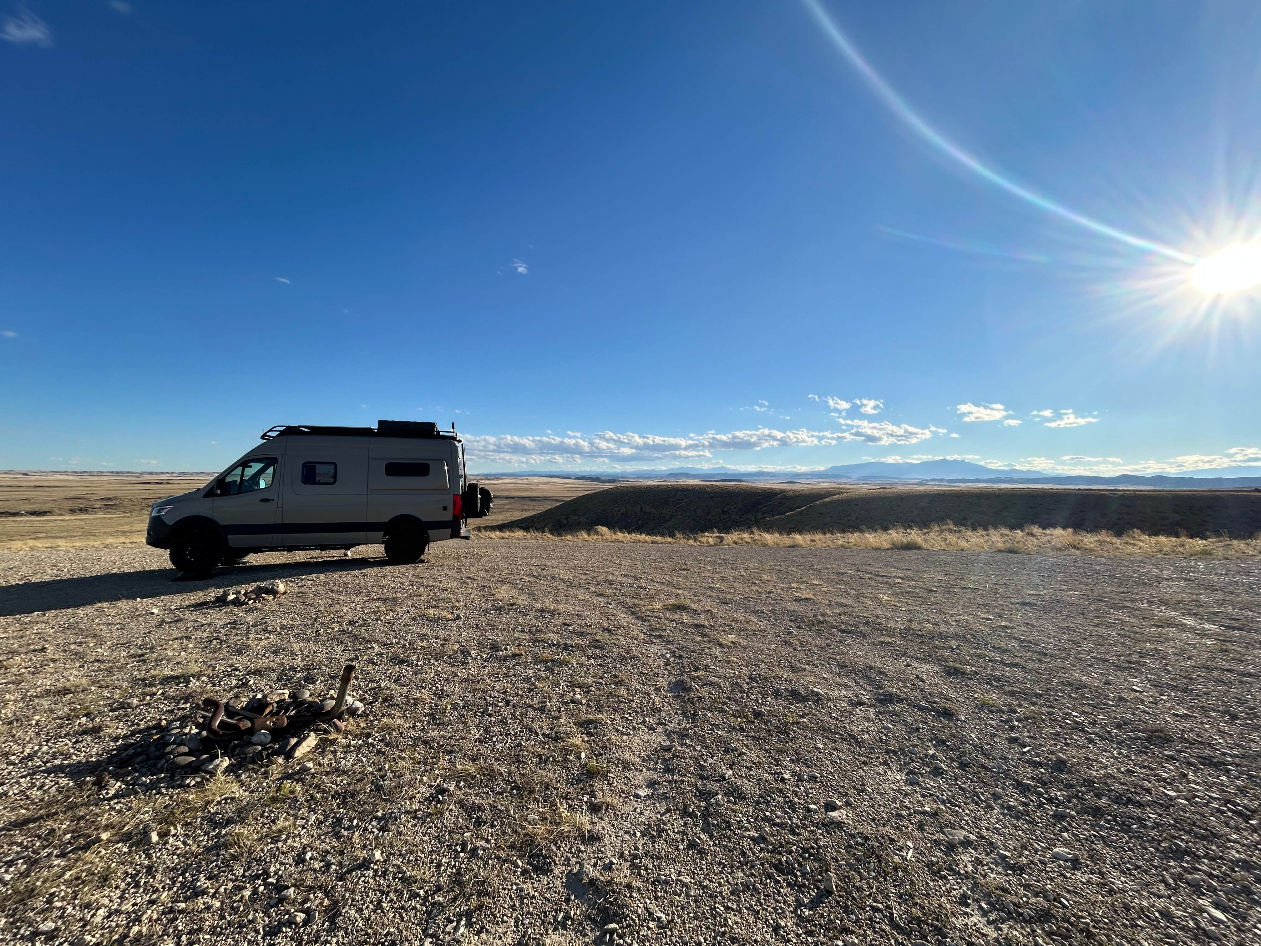 Felix S.'s photo of a dispersed camping area at Cody BLM Dispersed near Frannie, WY