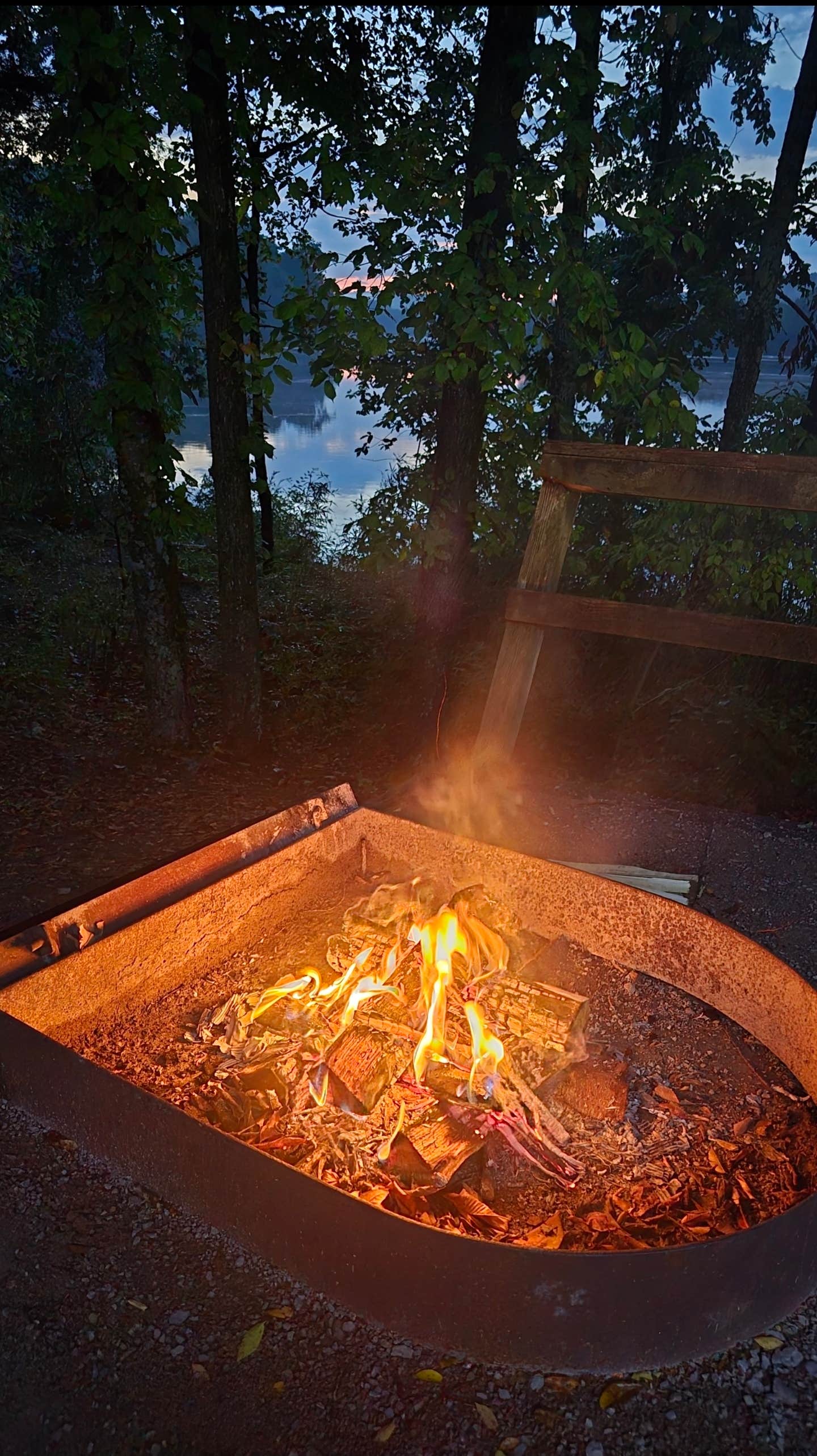 Camper-submitted photo at COE Cordell Hull Lake Salt Lick Creek Campground near Carthage, TN