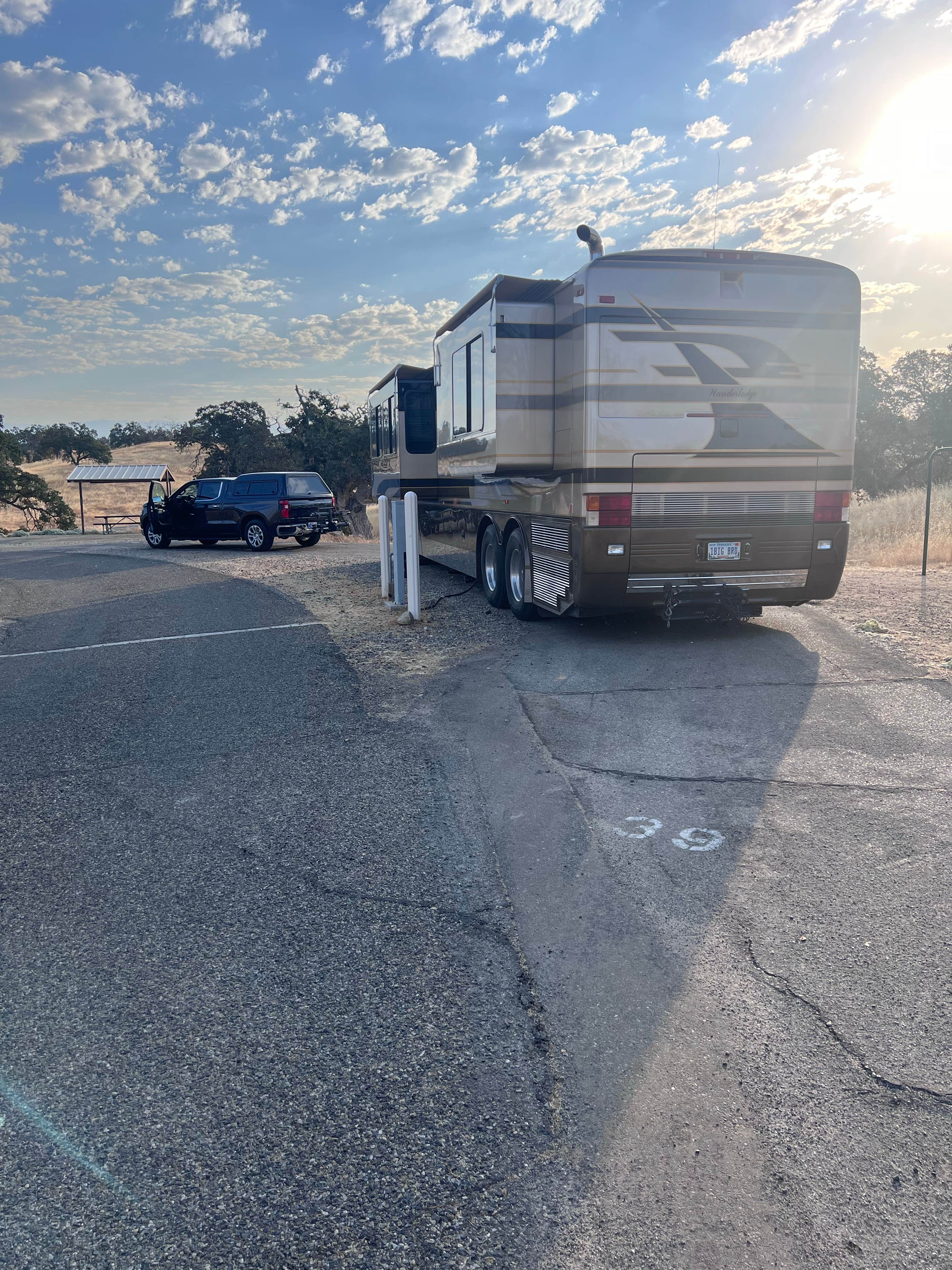 Tom D.'s photo of rv camping at COE Eastman Lake Codorniz Campground near Ahwahnee, CA