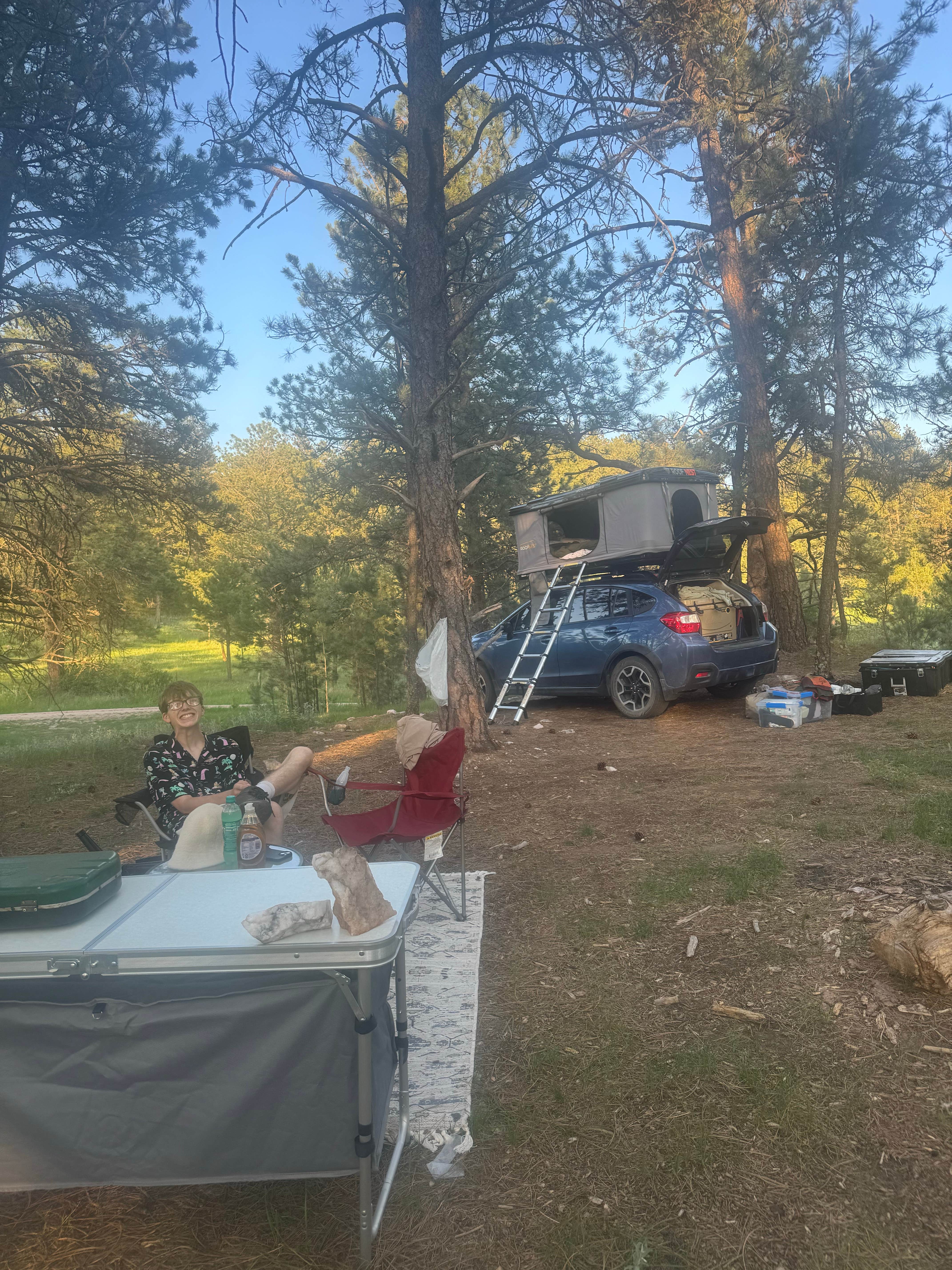 Camper-submitted photo at Cold Springs School Road by Beaver Creek near Hot Springs, SD