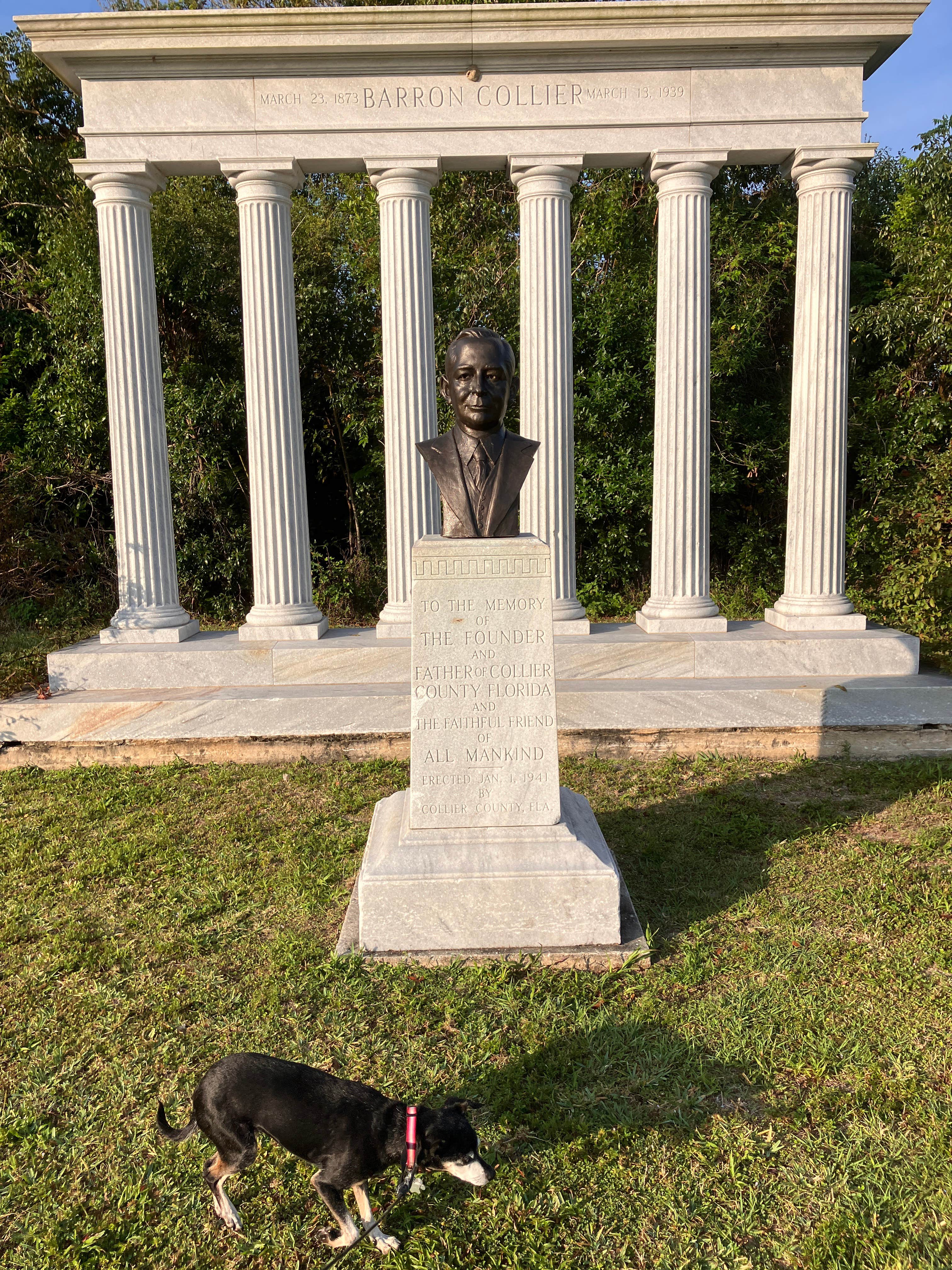 Robin B.'s photo of camping with pets at Collier–Seminole State Park Campground near Marco Island, FL