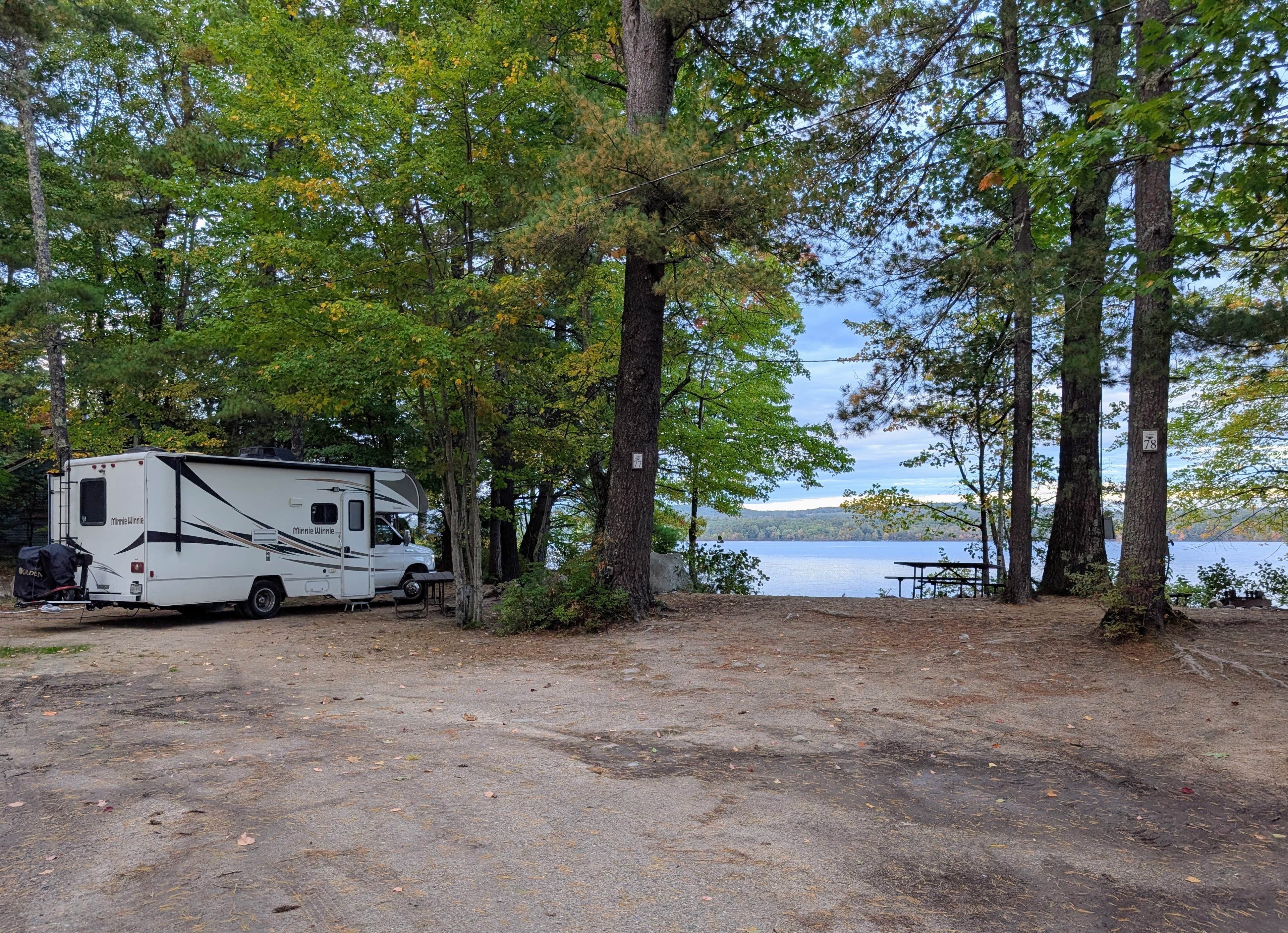 Camper-submitted photo at Colonial Mast Campground near Casco, ME