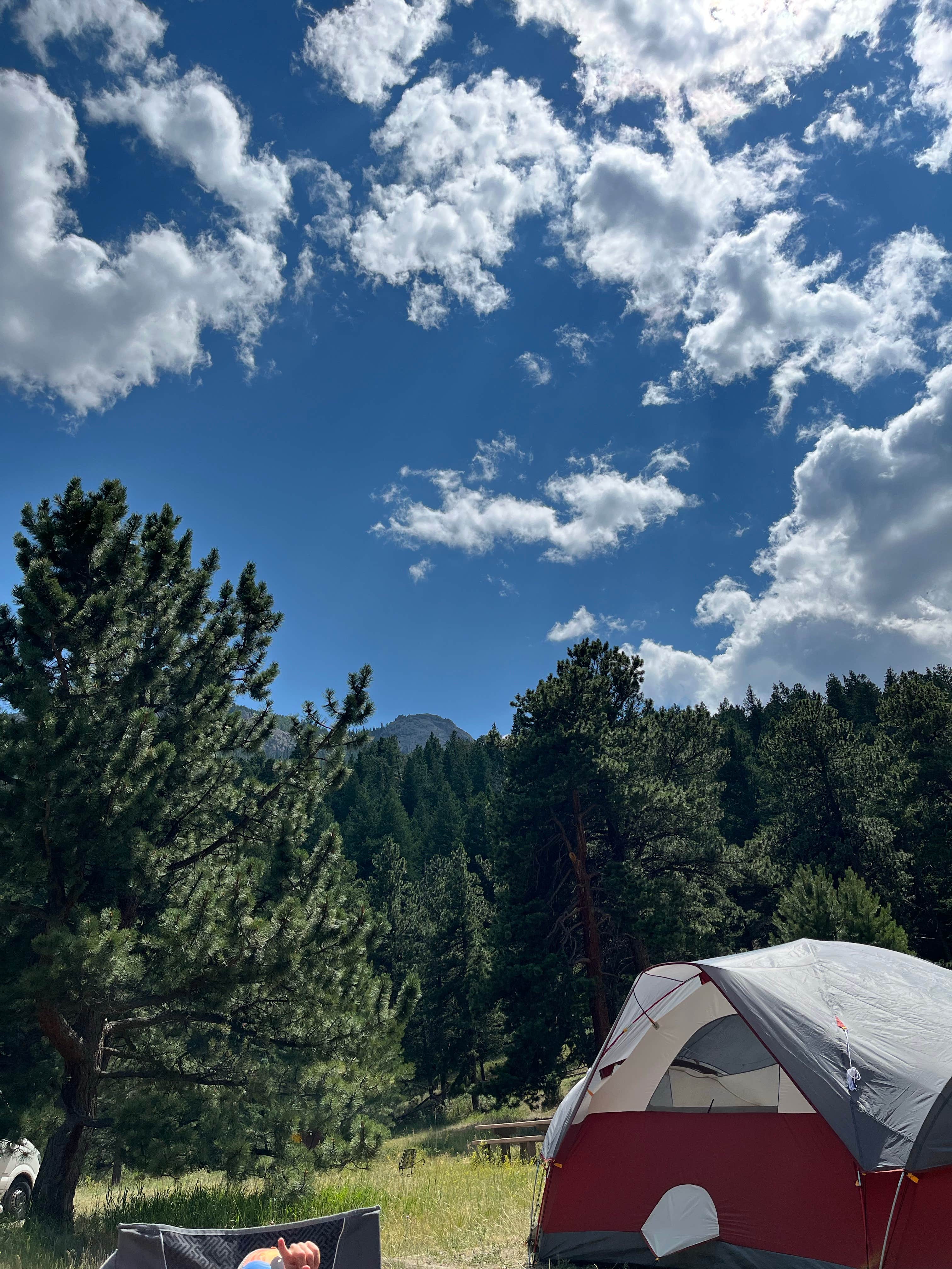 Camper submitted image from Aspenglen Campground — Rocky Mountain National Park - 1