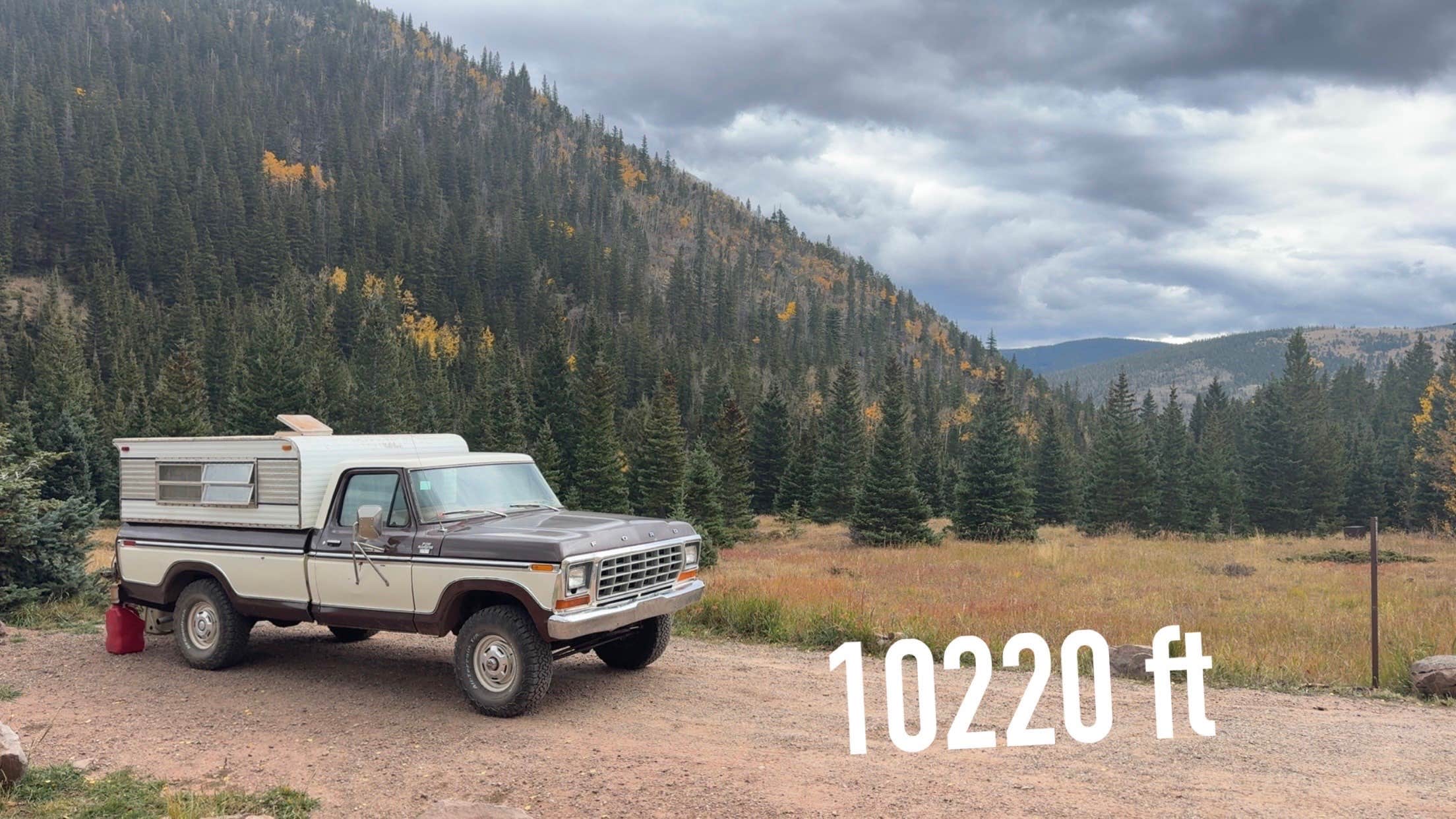 Chelsea H.'s photo of rv camping at Bear Lake Campground (CO) near San Luis, CO